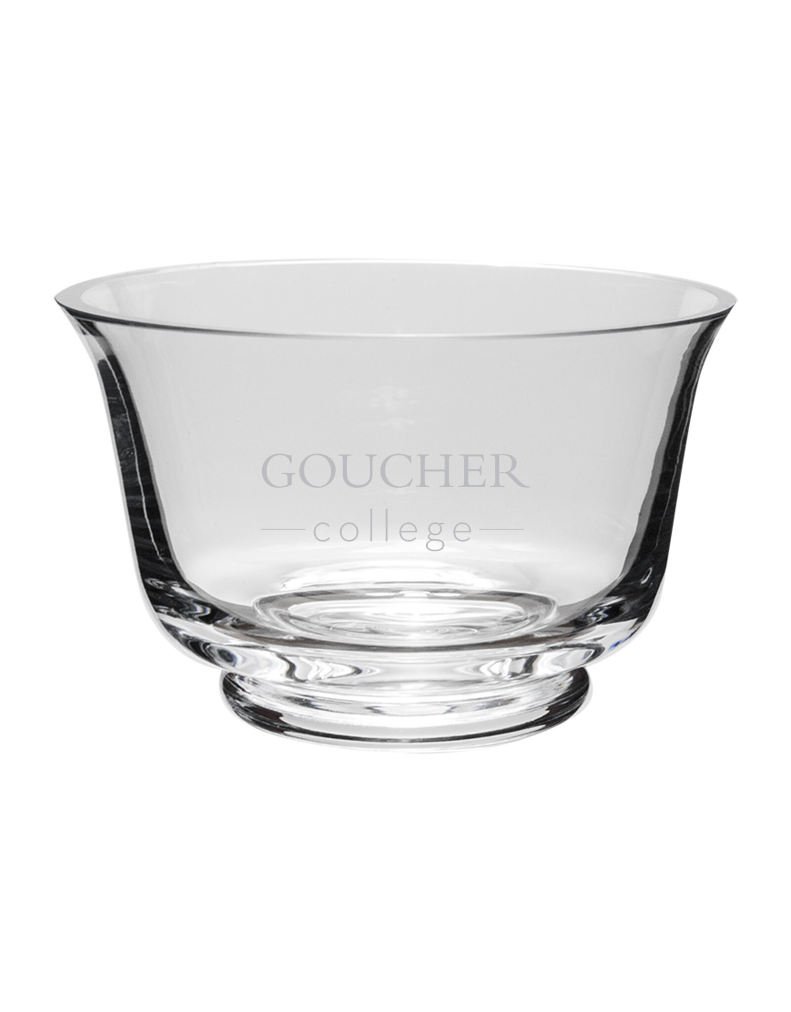 Campus Crystal Crystal Revere Bowl "Goucher College"