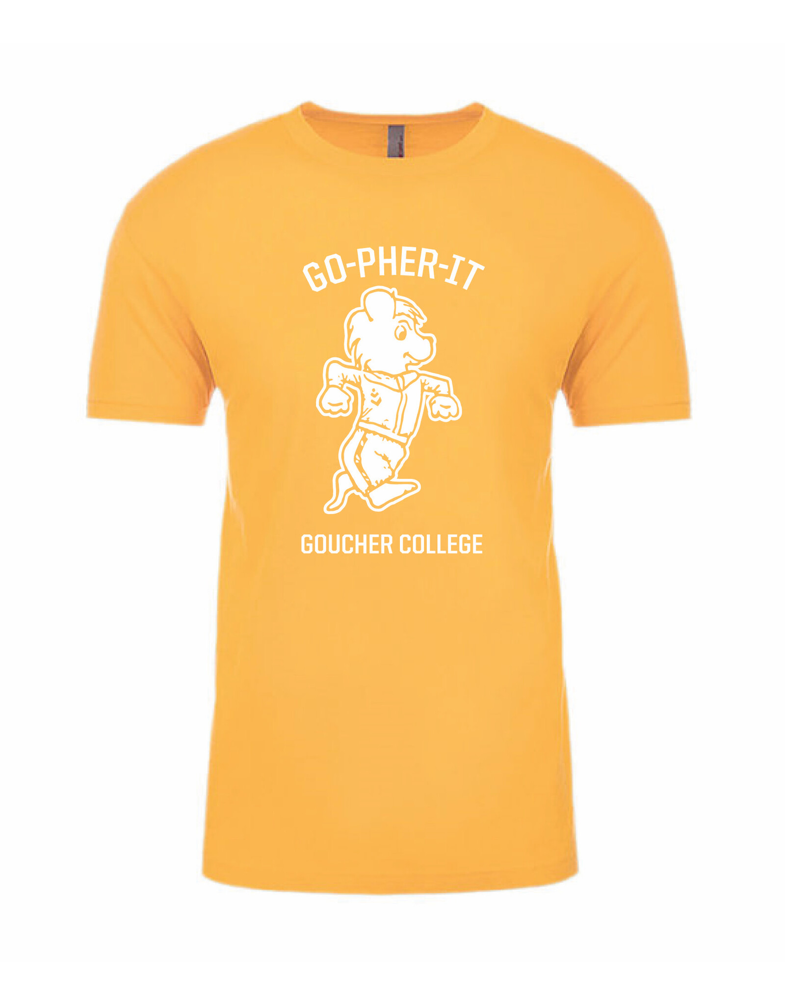 Next Level Cotton T-Shirt "Retro Go-Pher-It"
