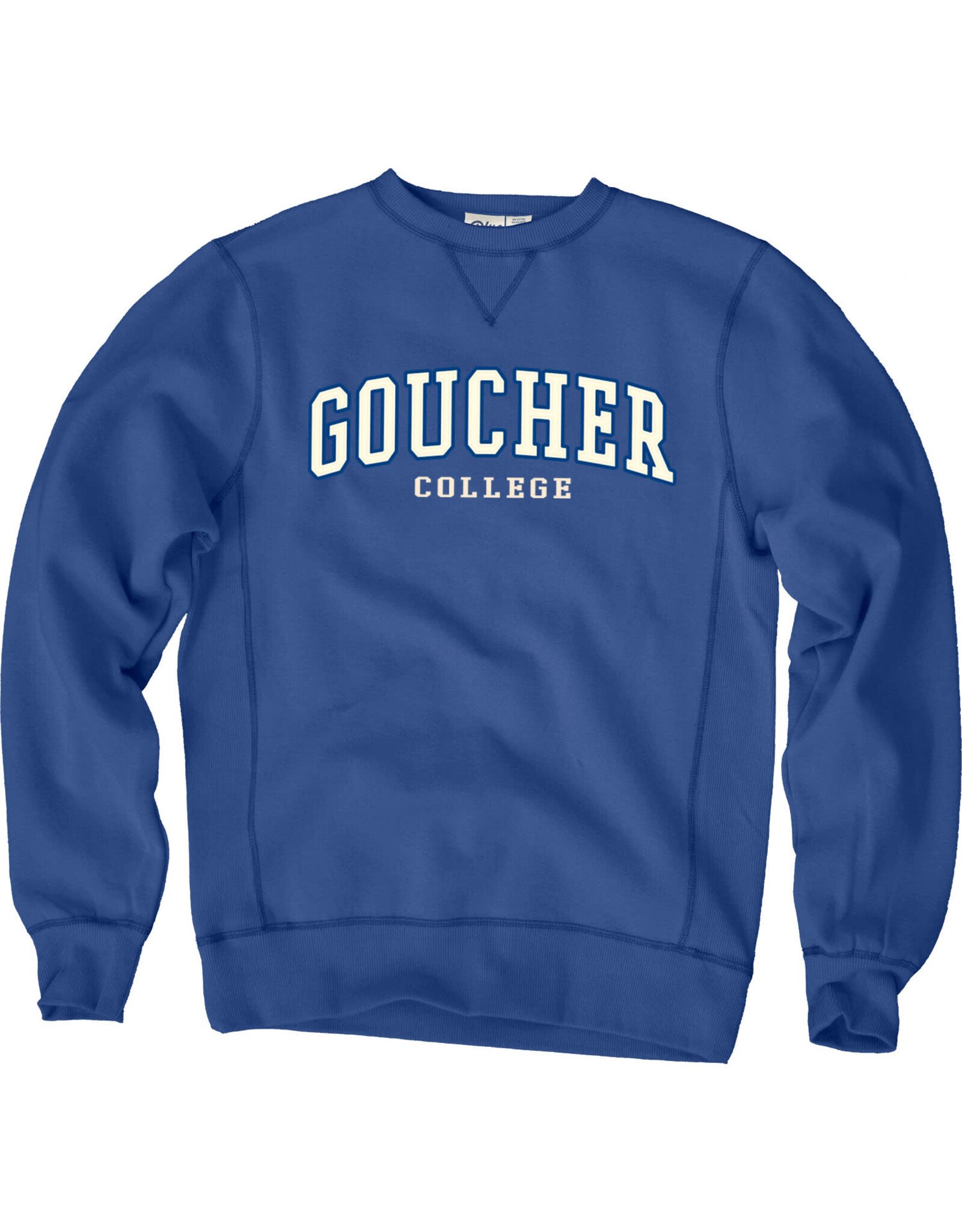 Blue84 "Goucher College" Sanded Fleece Crewneck Sweatshirt