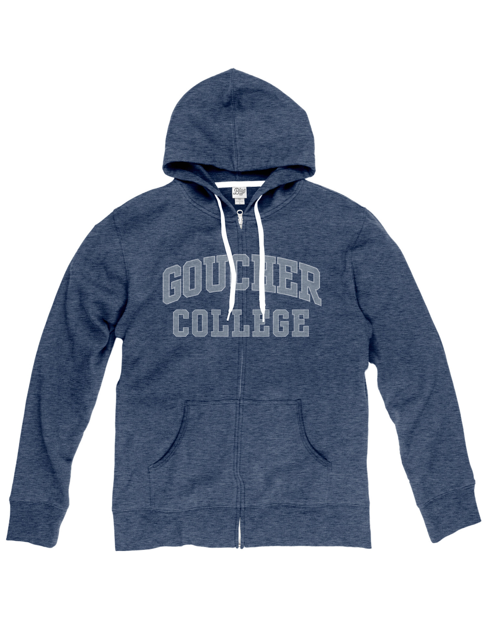 Blue84 Laguna Full Zip Hoodie "Goucher College"