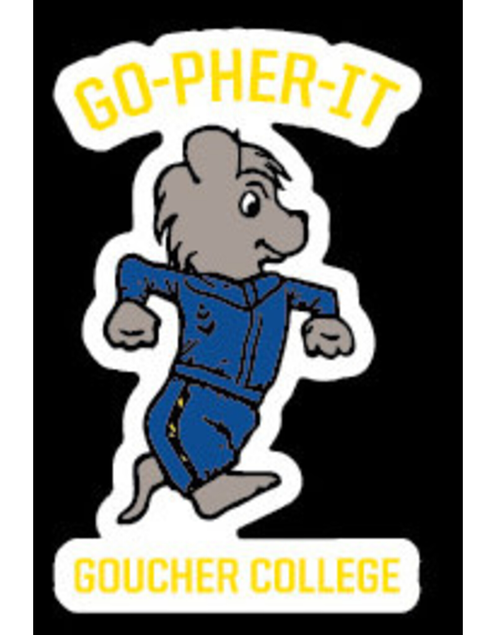 Jardine Vinyl Decal "Retro Go-Pher-It"