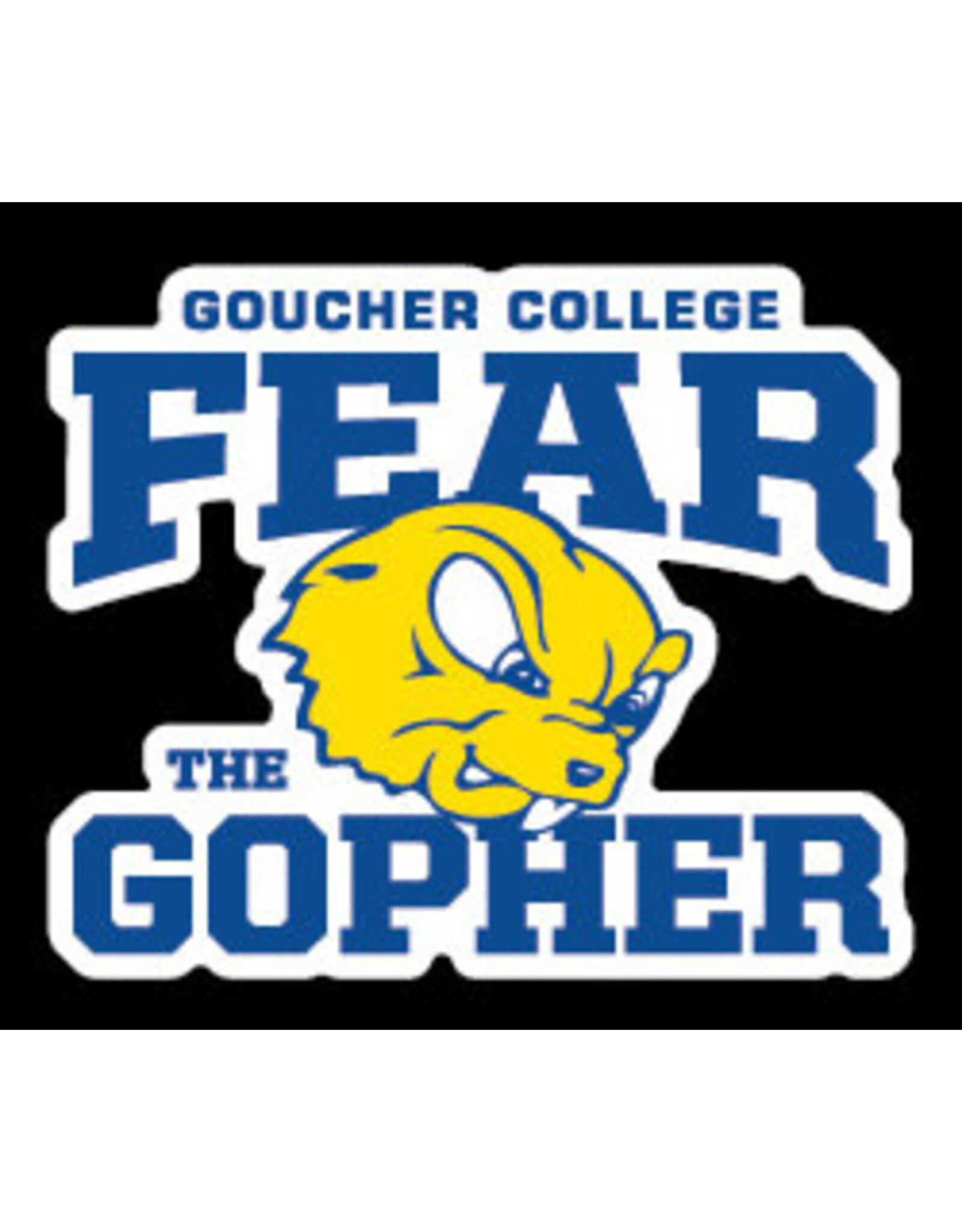 Jardine Vinyl Decal "Retro Fear the Gopher"