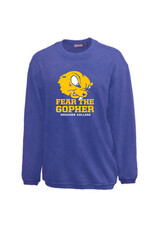 Pennant Sandwash Crewneck Sweatshirt "Retro Fear the Gopher"