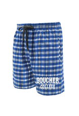 Pennant Flannel Shorts "Goucher College"