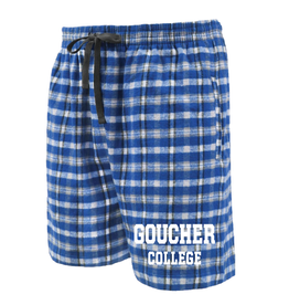 Pennant Flannel Shorts "Goucher College"