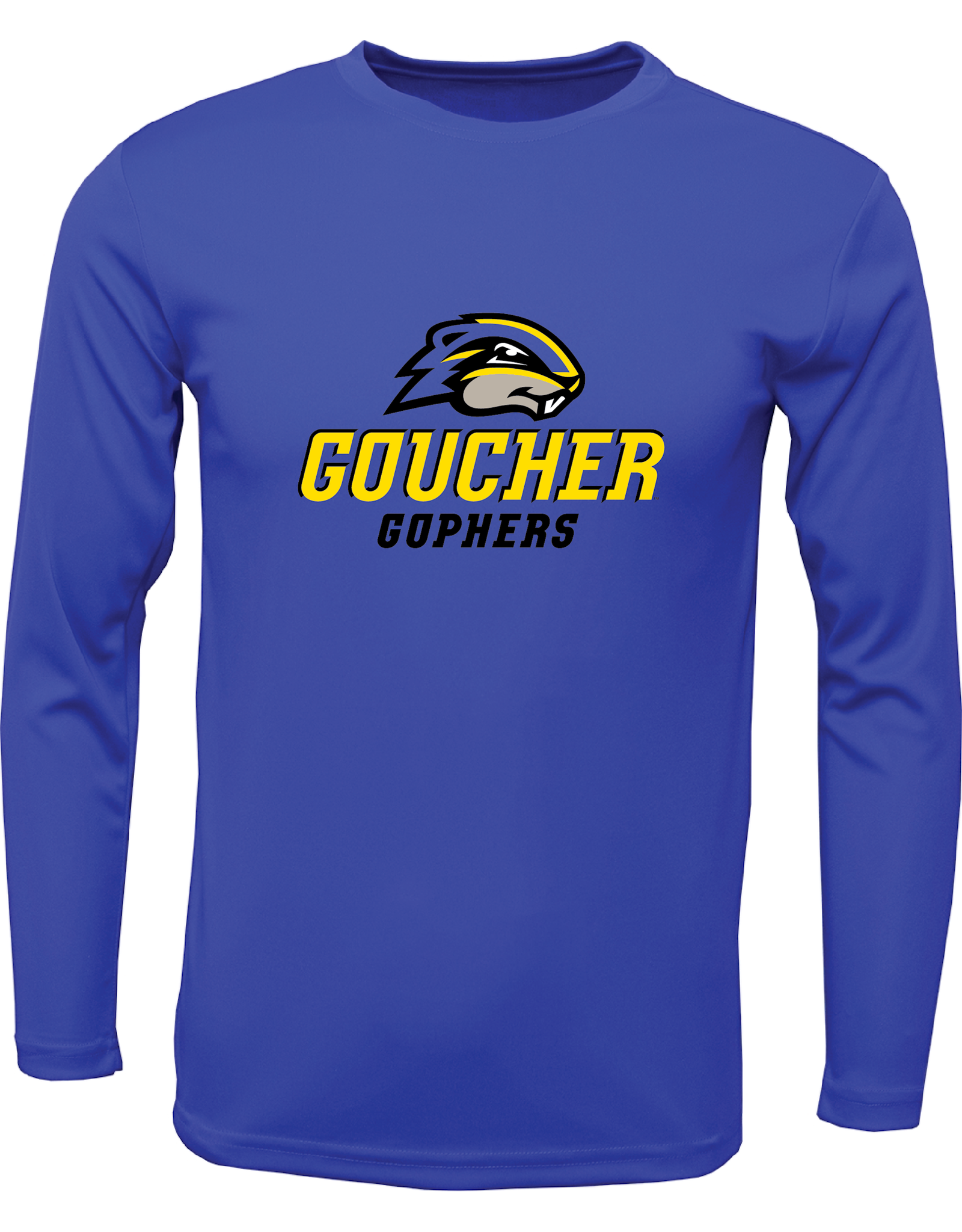 BAW Men's Xtreme-Tek Longsleeve T-Shirt "Goucher Gophers"
