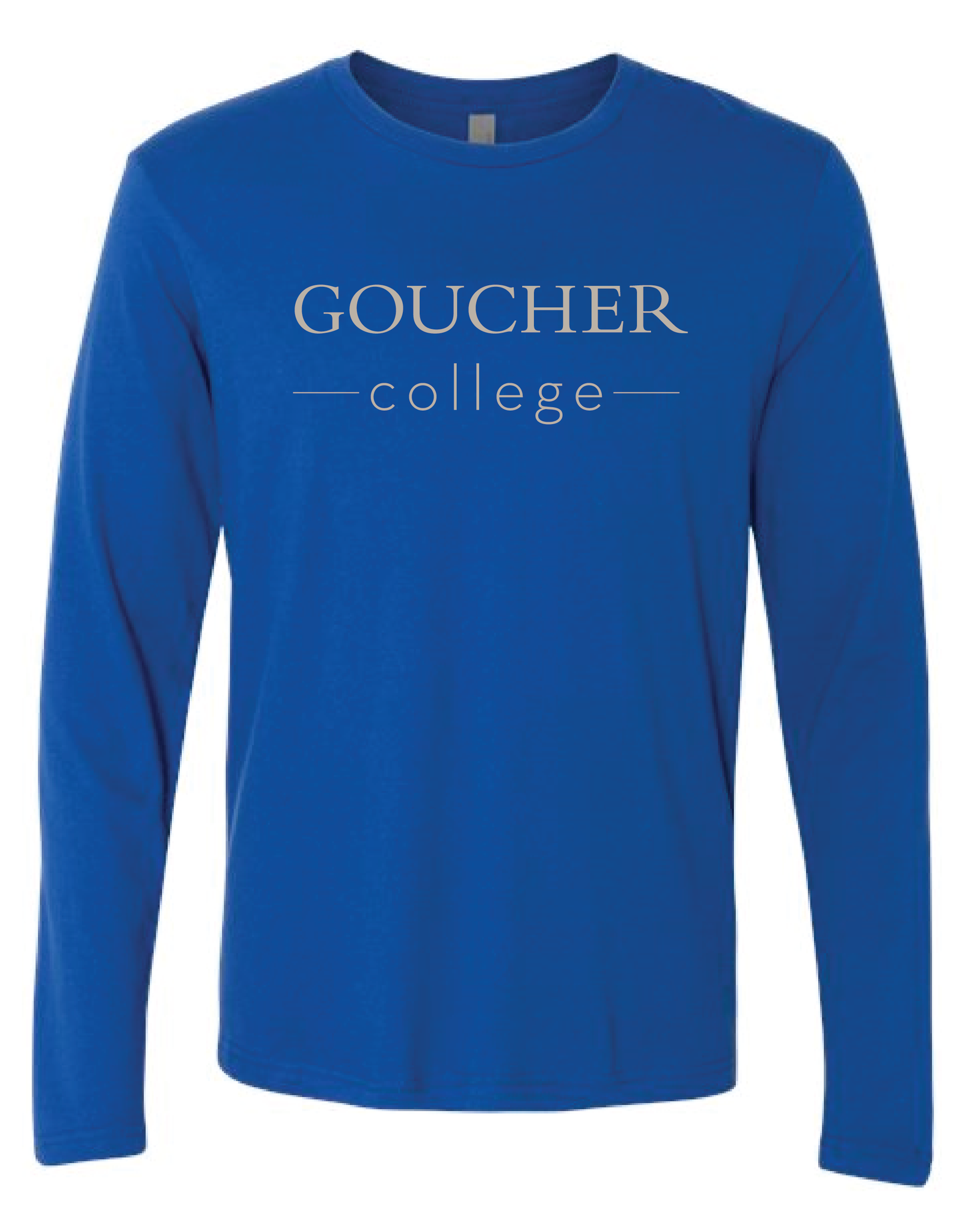 Next Level Cotton Longsleeve T-Shirt "Goucher College"