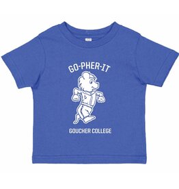 Rabbit Skins Infant Fine Jersey T-Shirt "Retro Go-Pher-It"