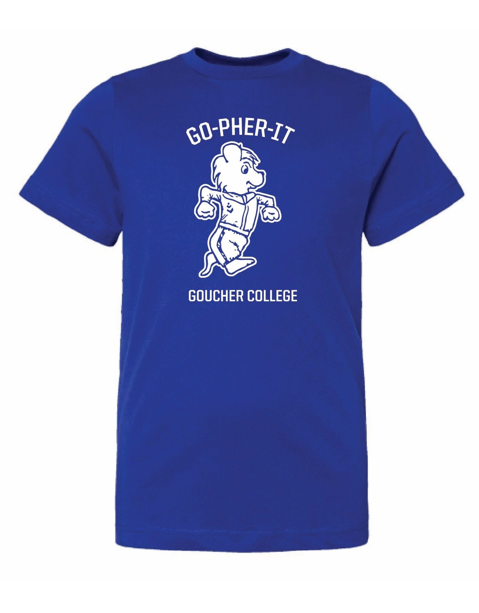 LAT Apparel Youth Fine Jersey T-Shirt "Retro Go-Pher-It"