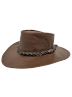 jacaru Jacaru premium leather kangaroo hat