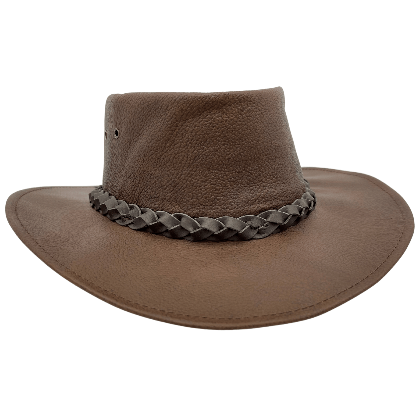 jacaru Jacaru premium leather kangaroo hat