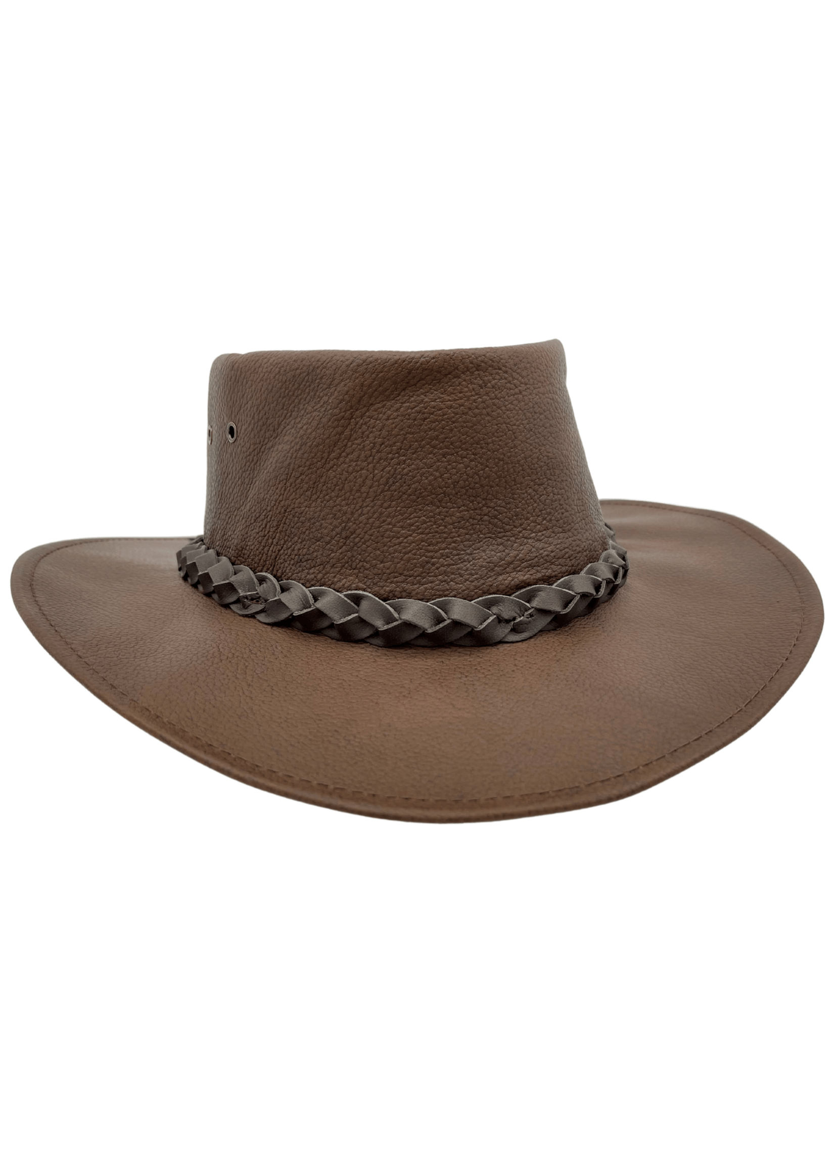 jacaru Jacaru premium leather kangaroo hat