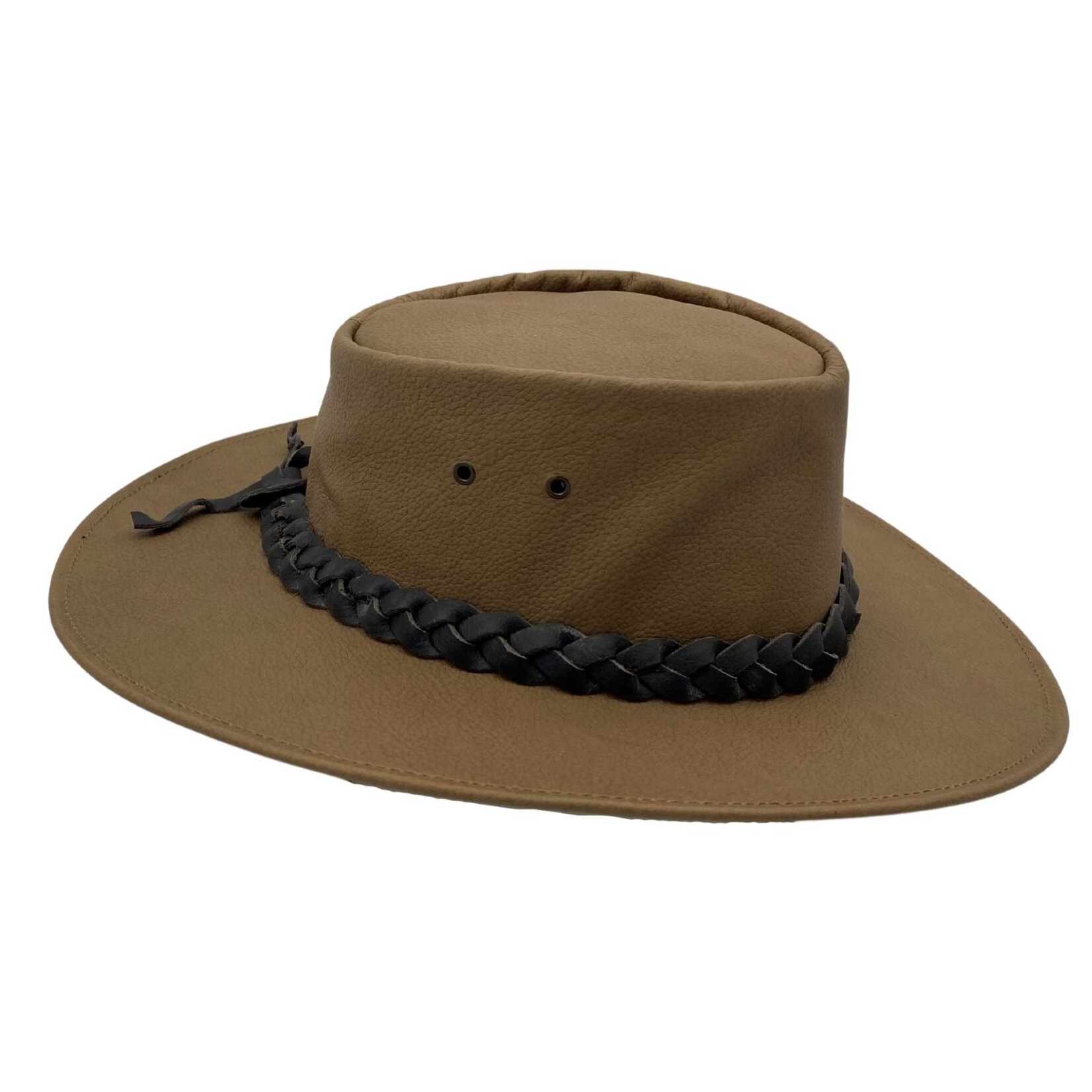 jacaru Jacaru premium leather kangaroo hat