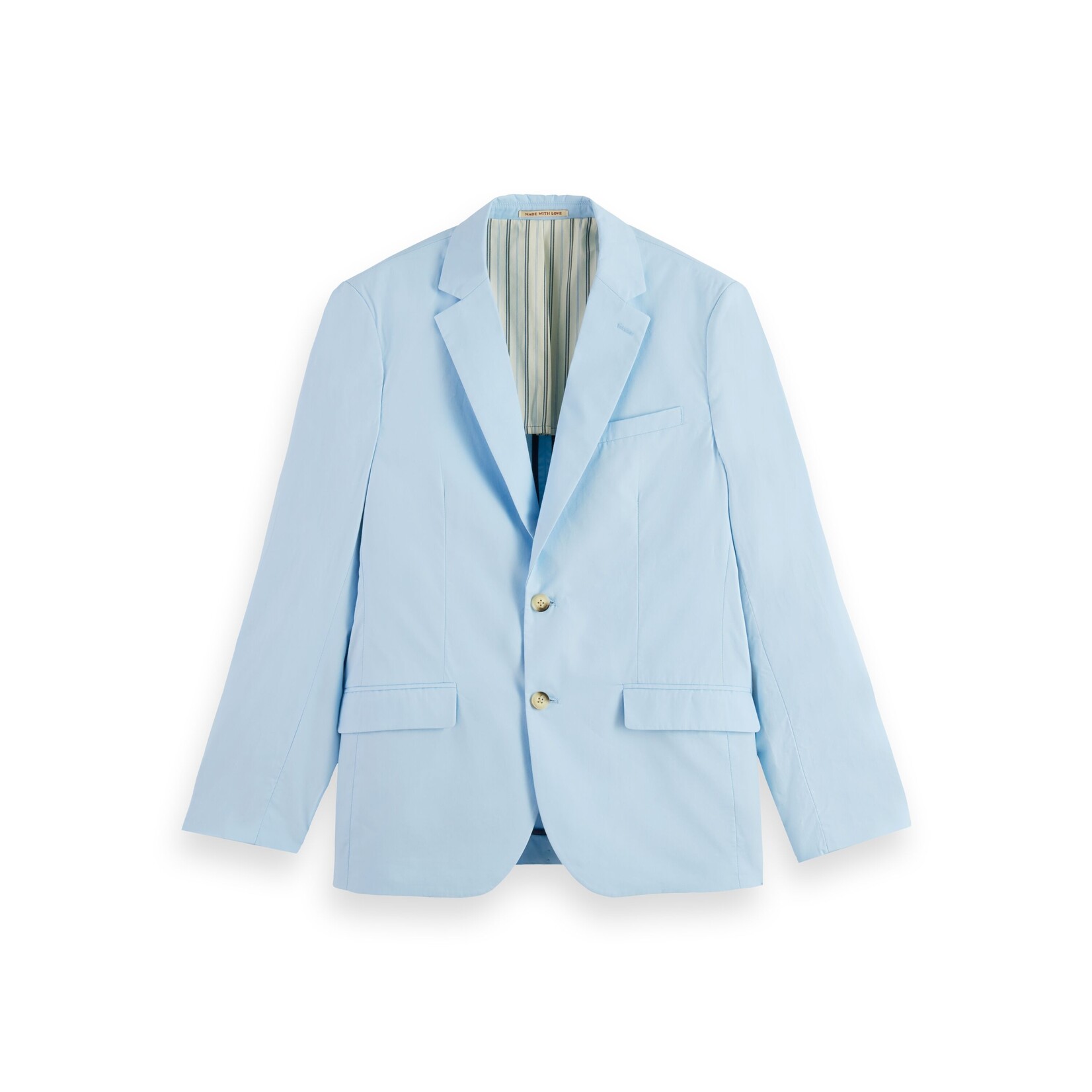 Scotch & Soda Unconstructed dressed poplin blazer