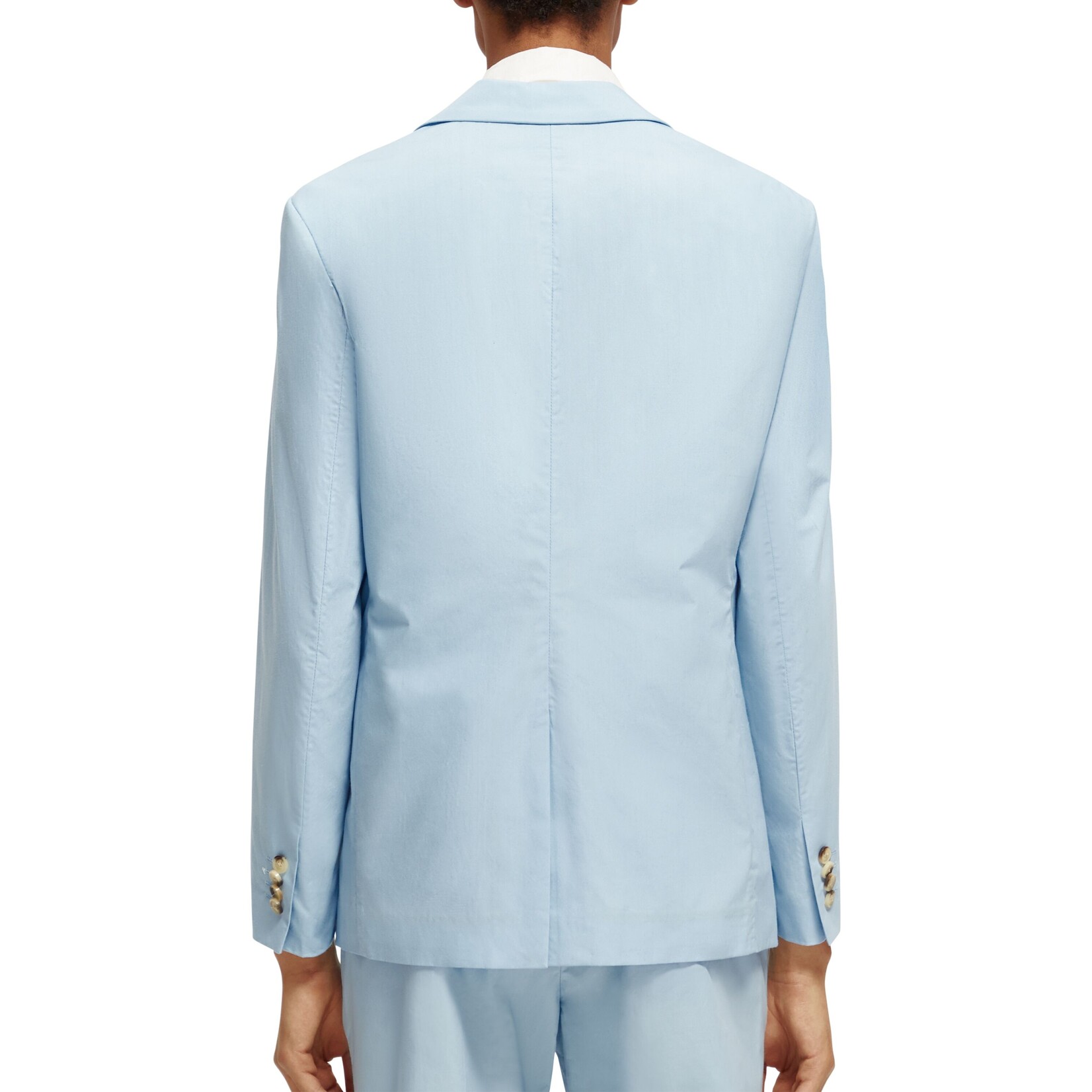 Scotch & Soda Unconstructed dressed poplin blazer