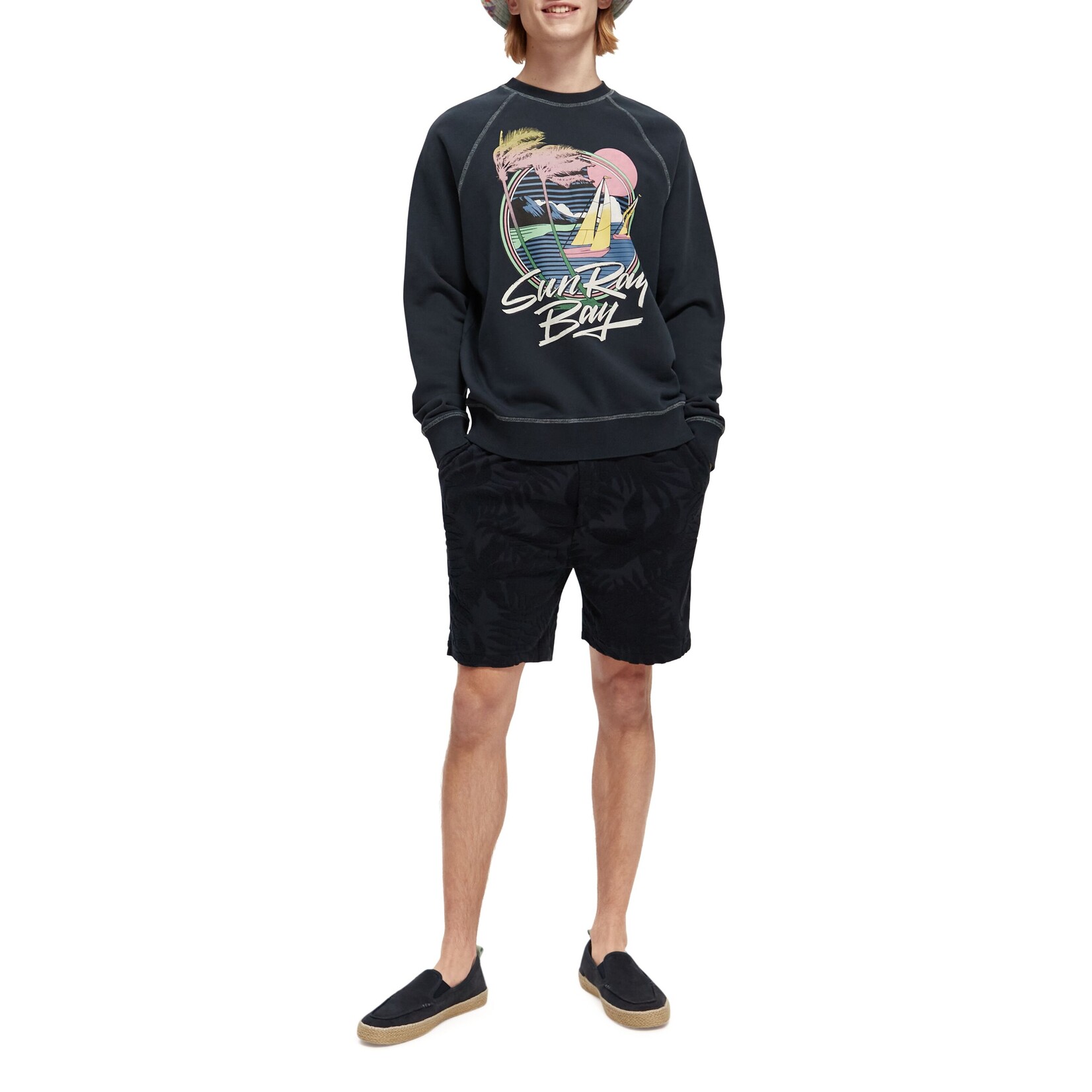 Scotch & Soda Terry Jacquard Shorts
