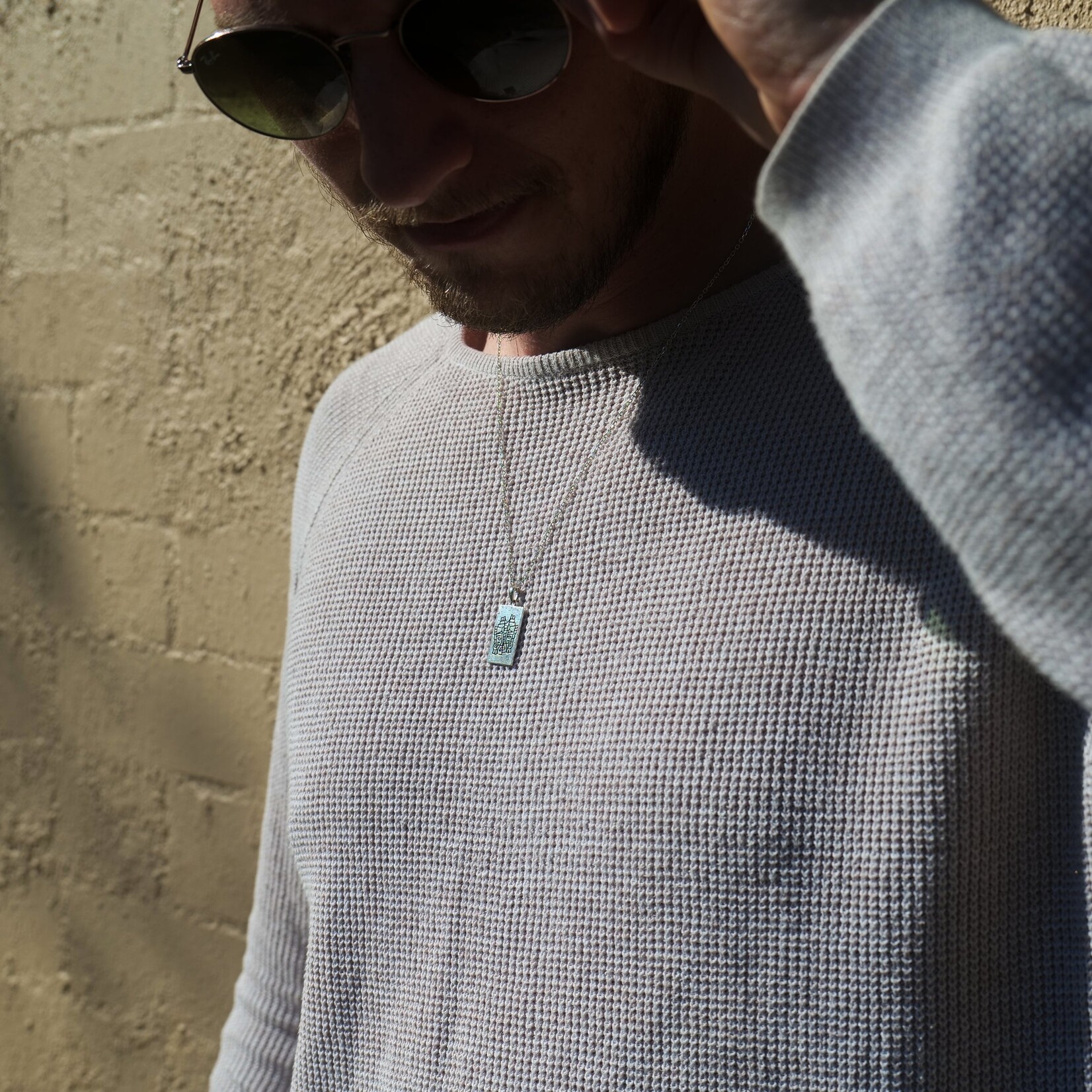 Fable Matter Fable Matter silver necklace the Aztec
