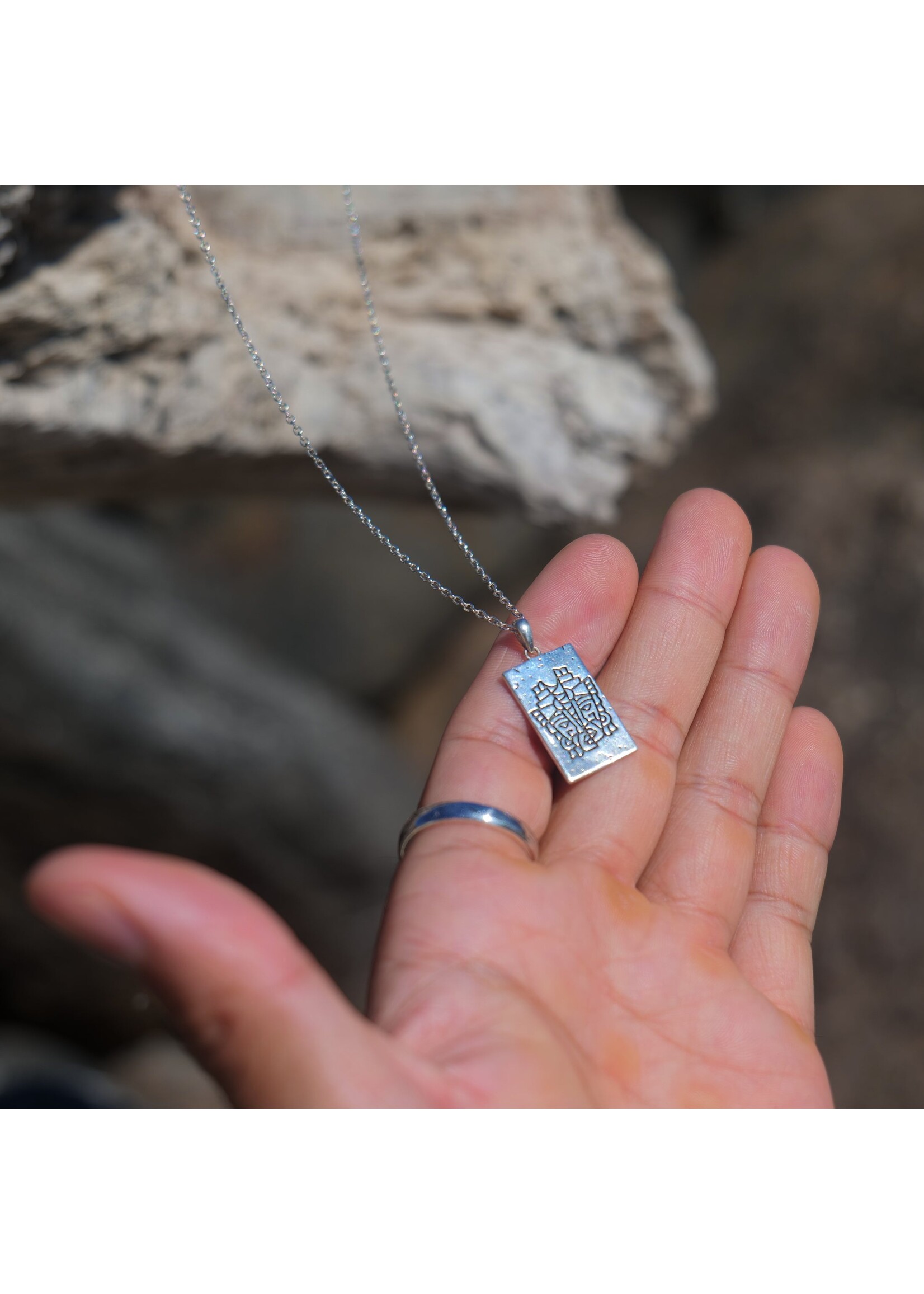 Fable Matter Fable Matter silver necklace the Aztec