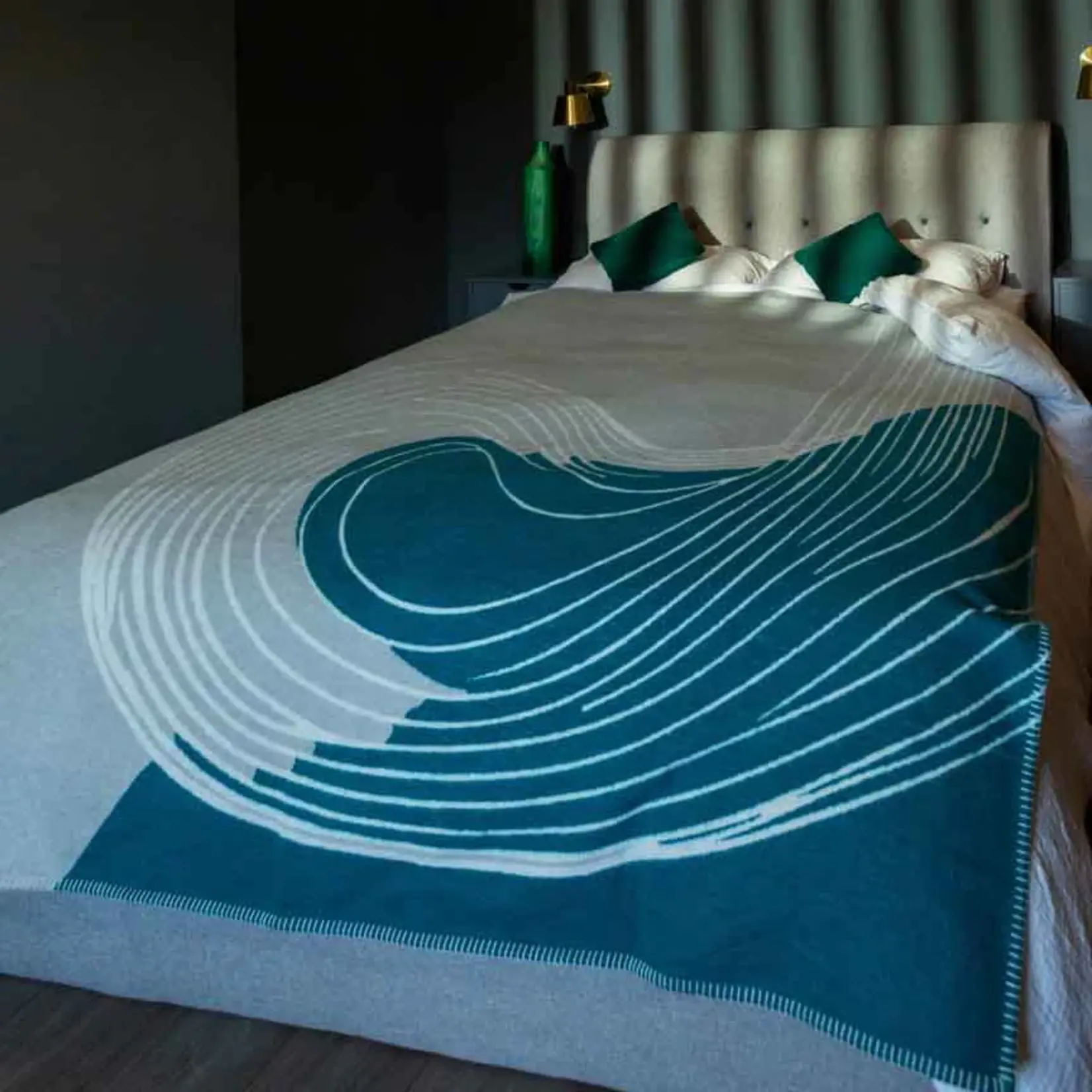 Heating & Plumbing Recycled cotton blanket- the tidal