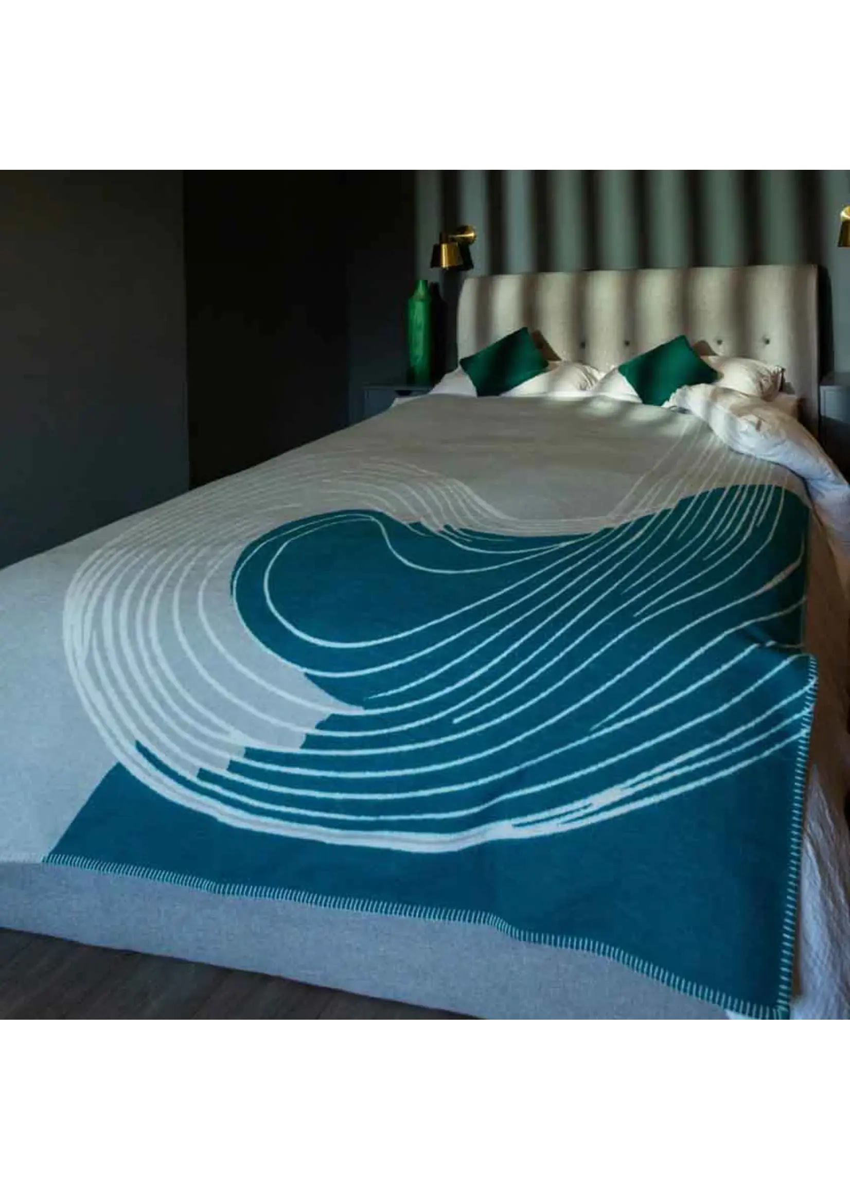 Heating & Plumbing Recycled cotton blanket- the tidal