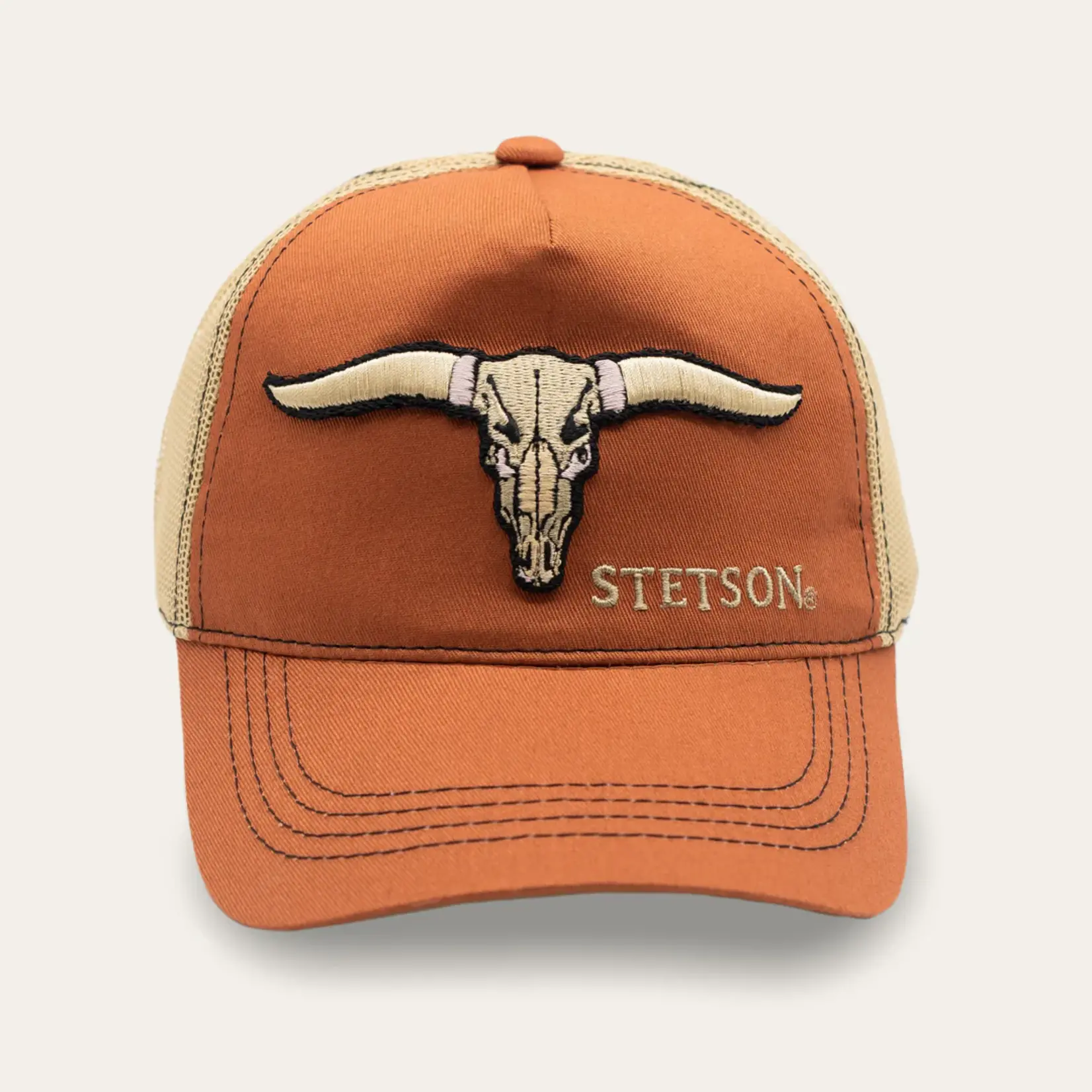 Stetson Stetson buffalo horns trucker