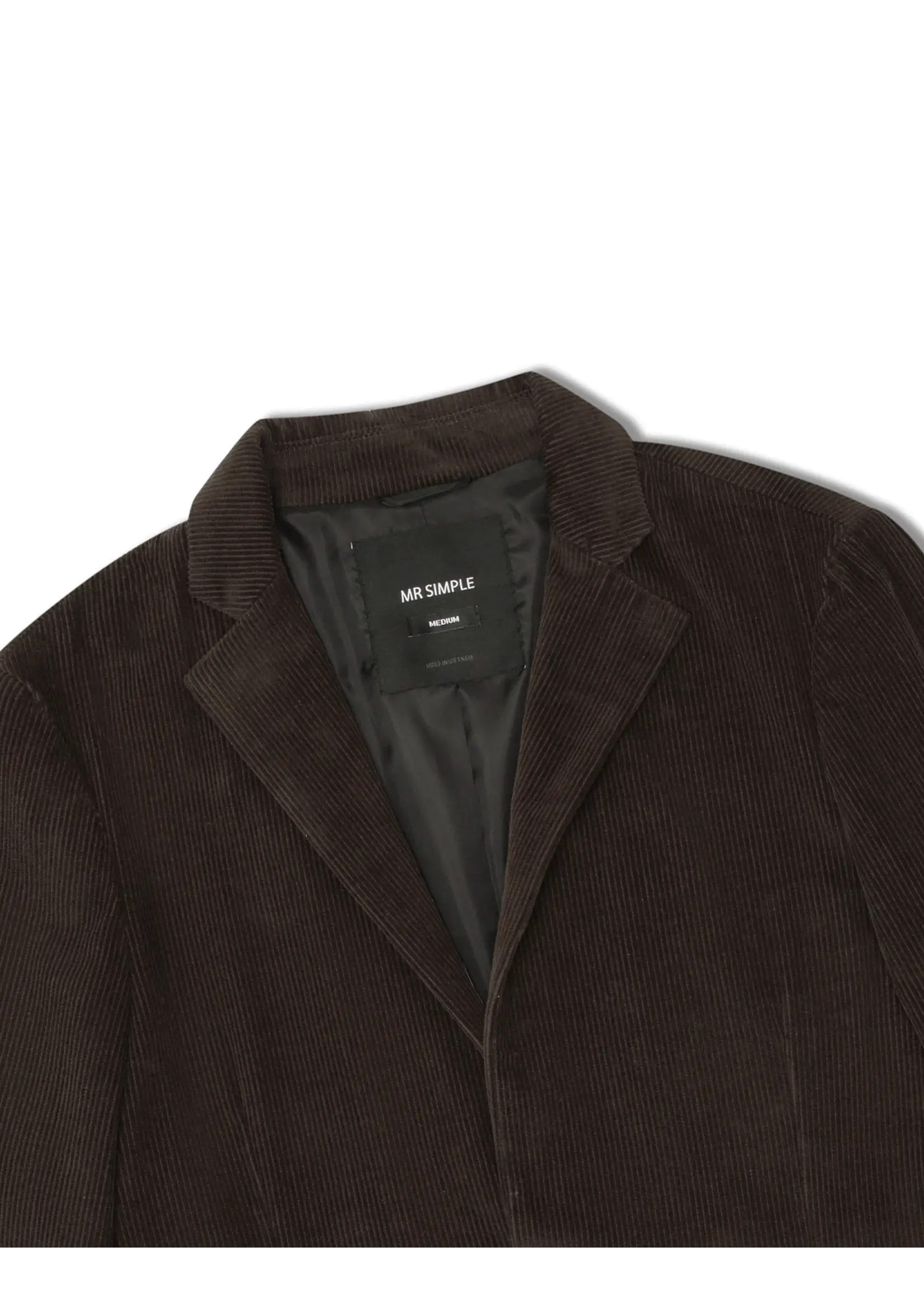 Mr Simple Carlton Blazer Cocoa