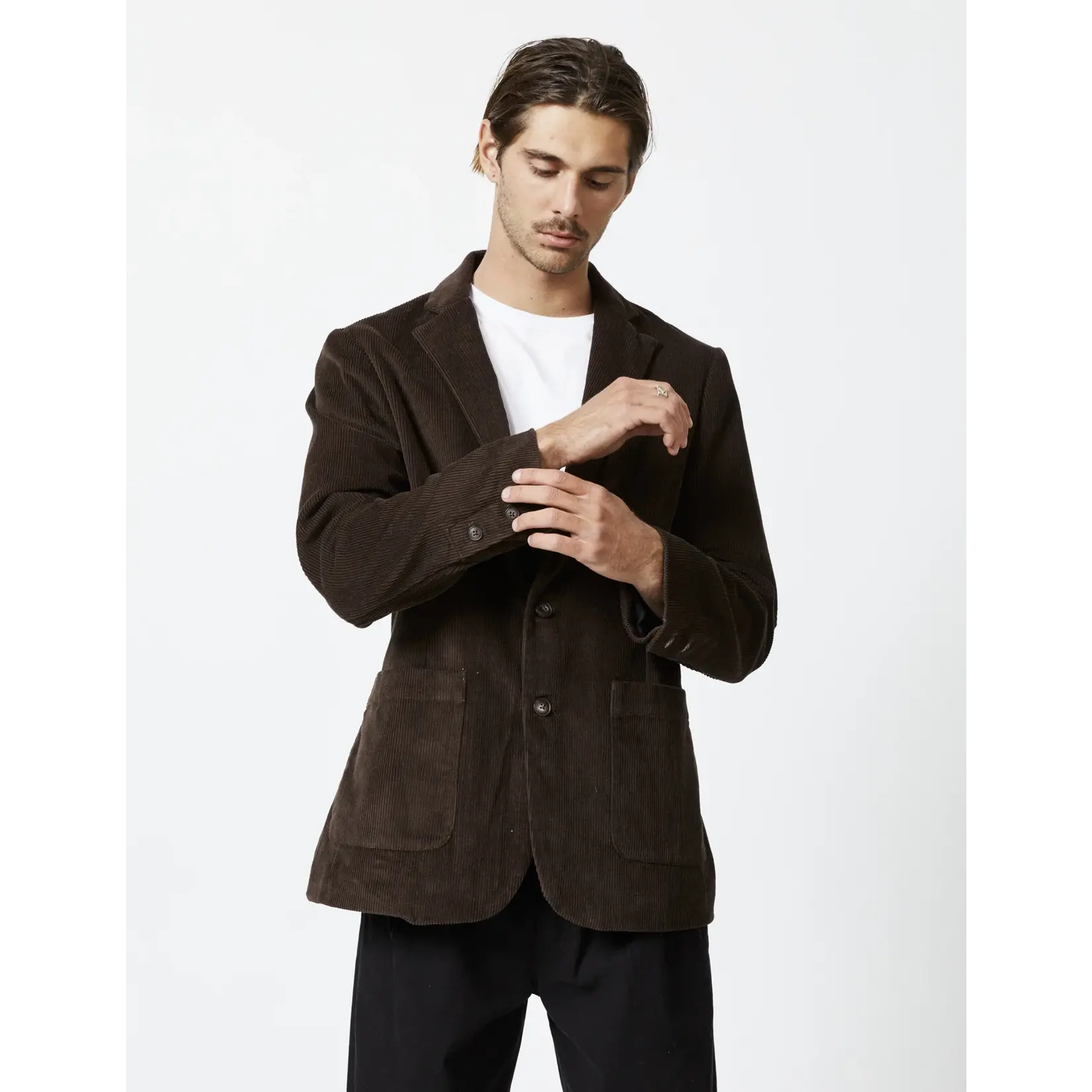 Mr Simple Carlton Blazer Cocoa