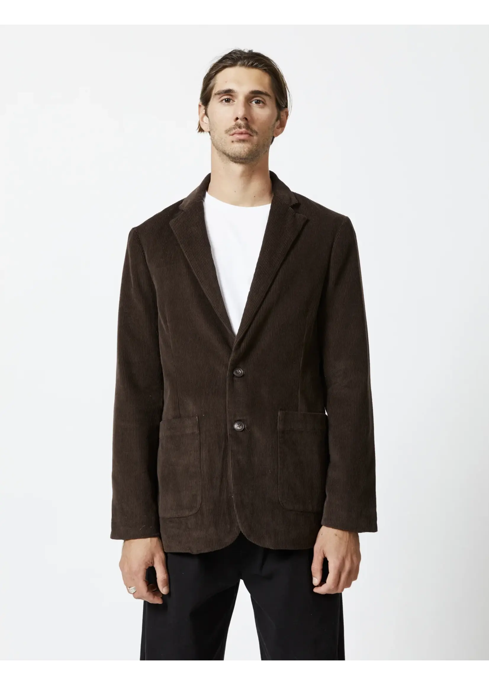 Mr Simple Carlton Blazer Cocoa
