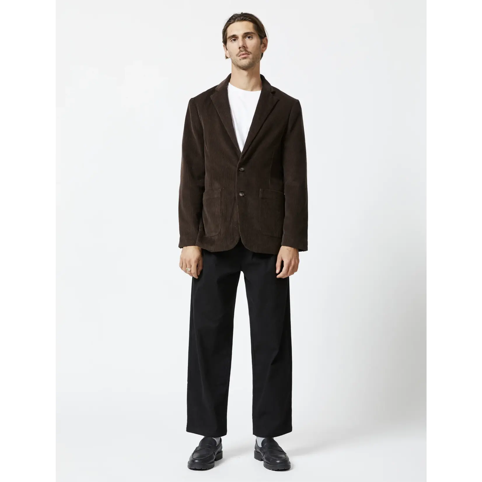 Mr Simple Carlton Blazer Cocoa