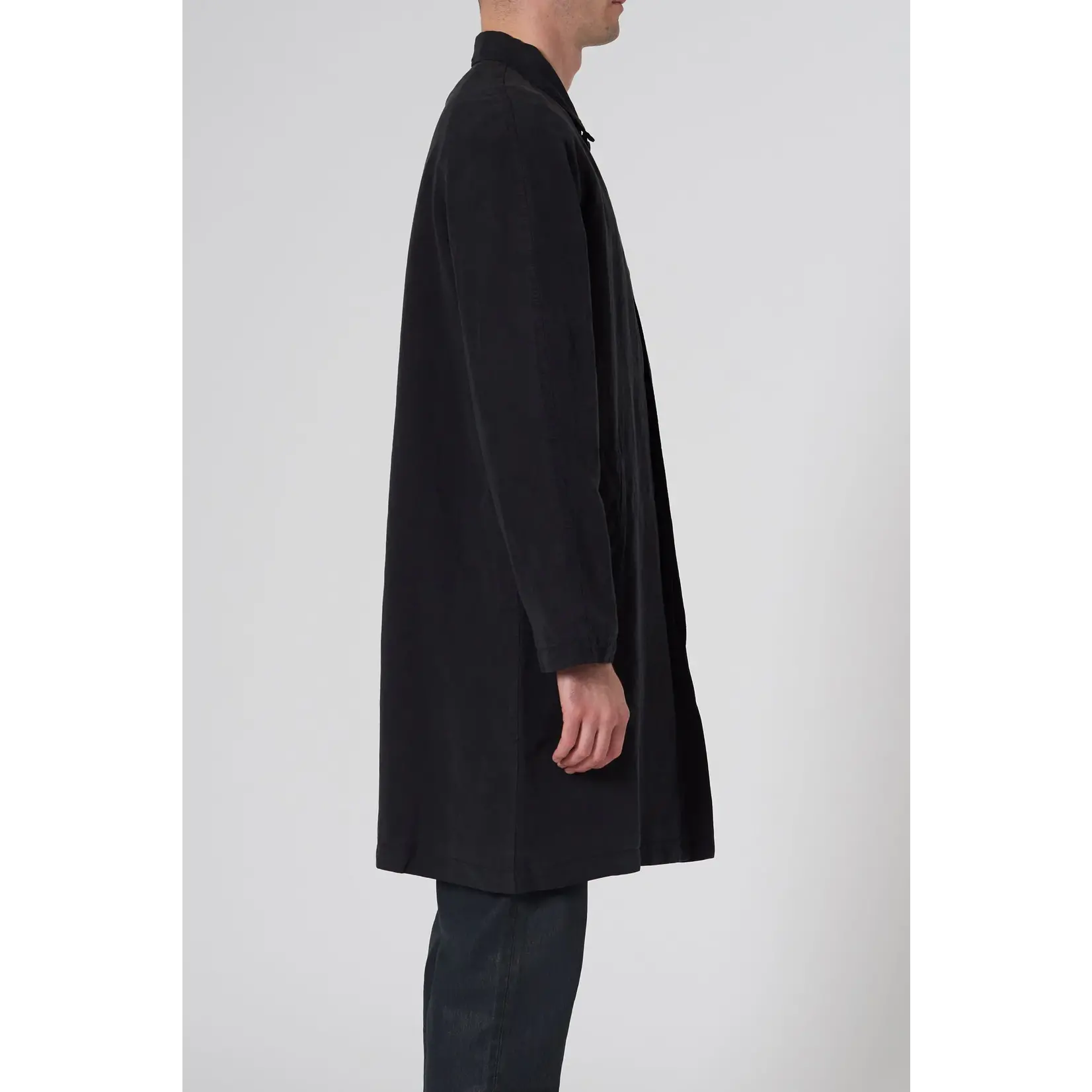 NEUW Turner coat linen blend black