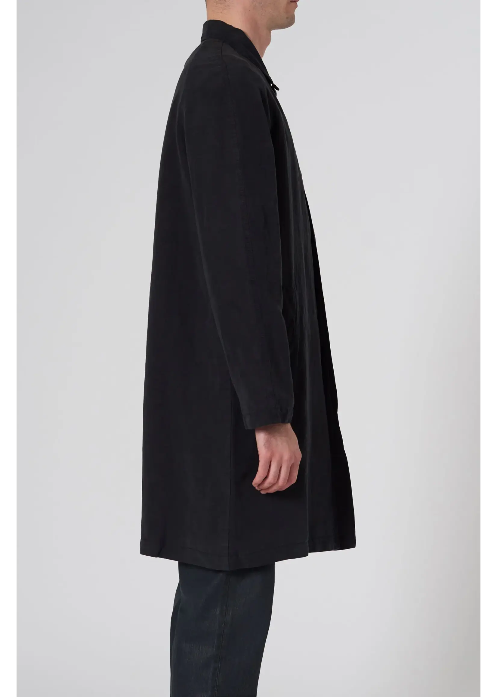 NEUW Turner coat linen blend black