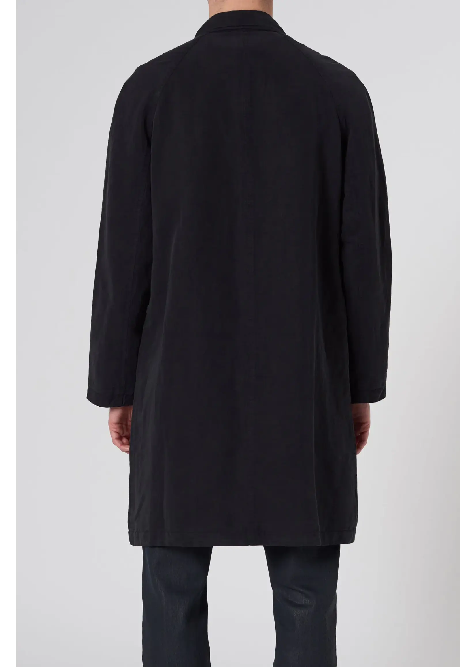 NEUW Turner coat linen blend black