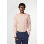 NN07 Adam LS EMB Tee 3209 Coral Pink