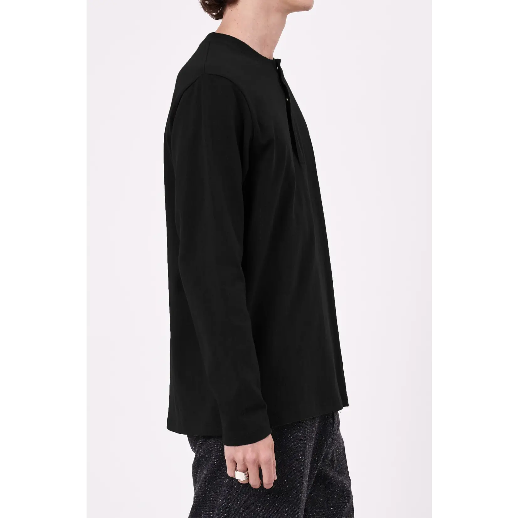 NEUW Henley LS Black