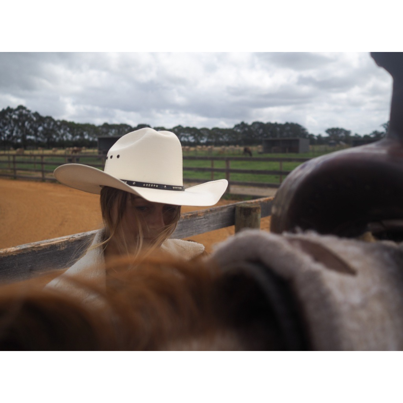 Stetson Oregon Straw White