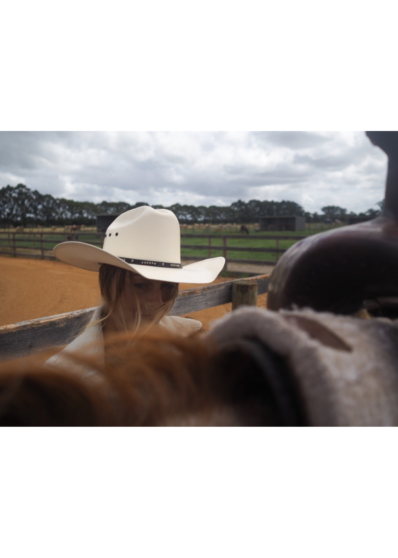 Stetson Oregon Straw White