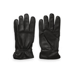 Scotch & Soda Grain leather gloves