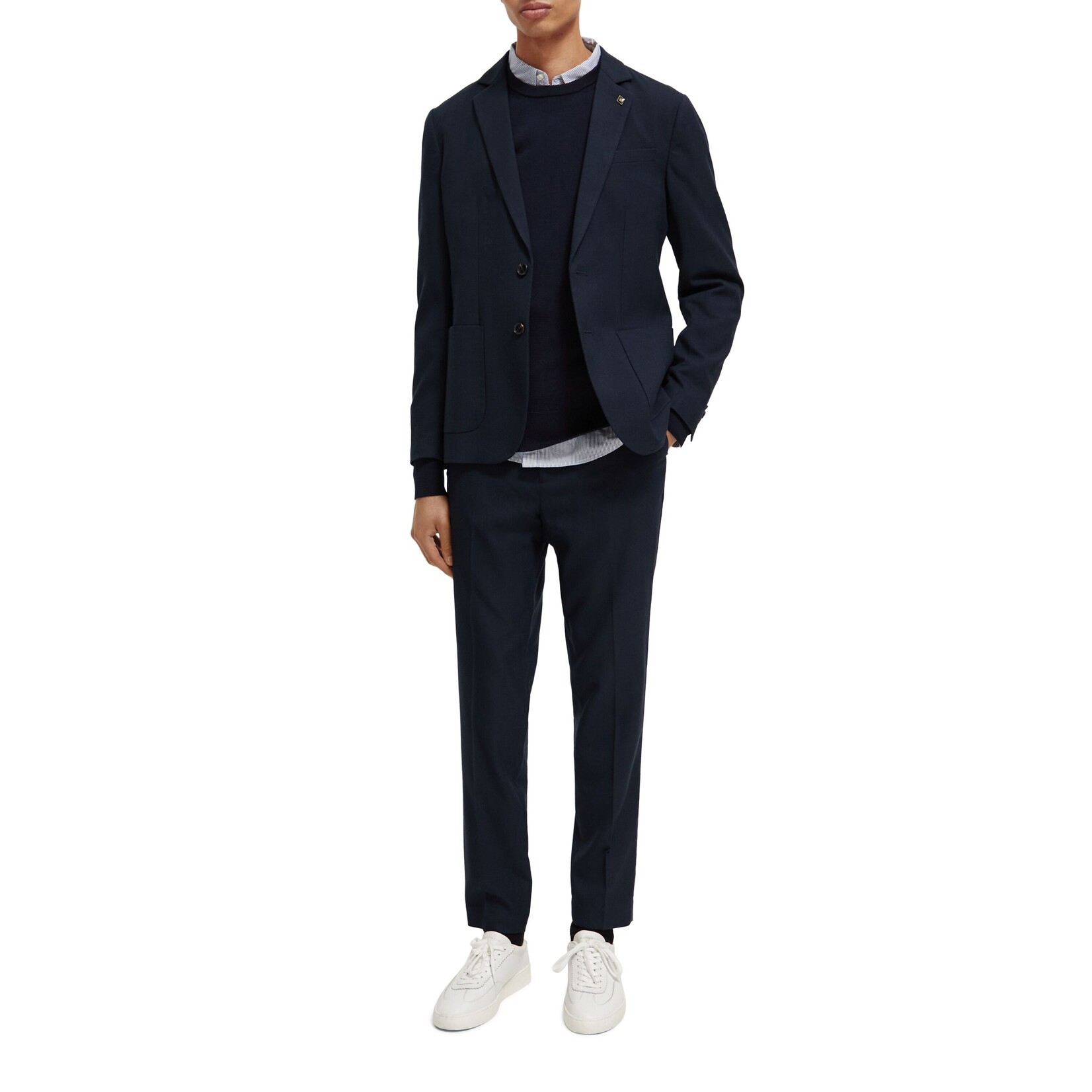Scotch & Soda Single-breasted blazer Night check 6470