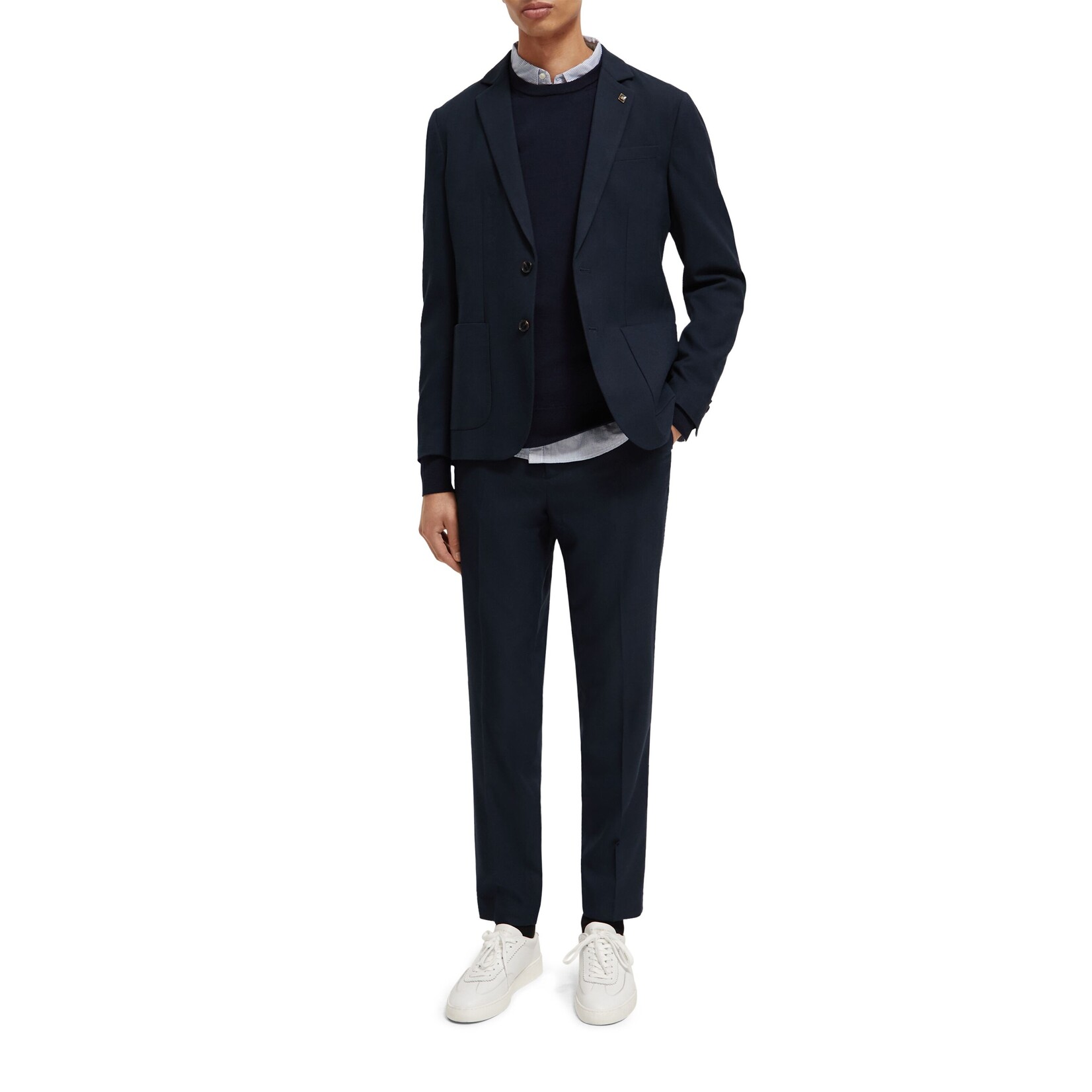 Scotch & Soda Single-breasted blazer Night check 6470