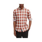 Scotch & Soda Archive flannel check roll up shirt