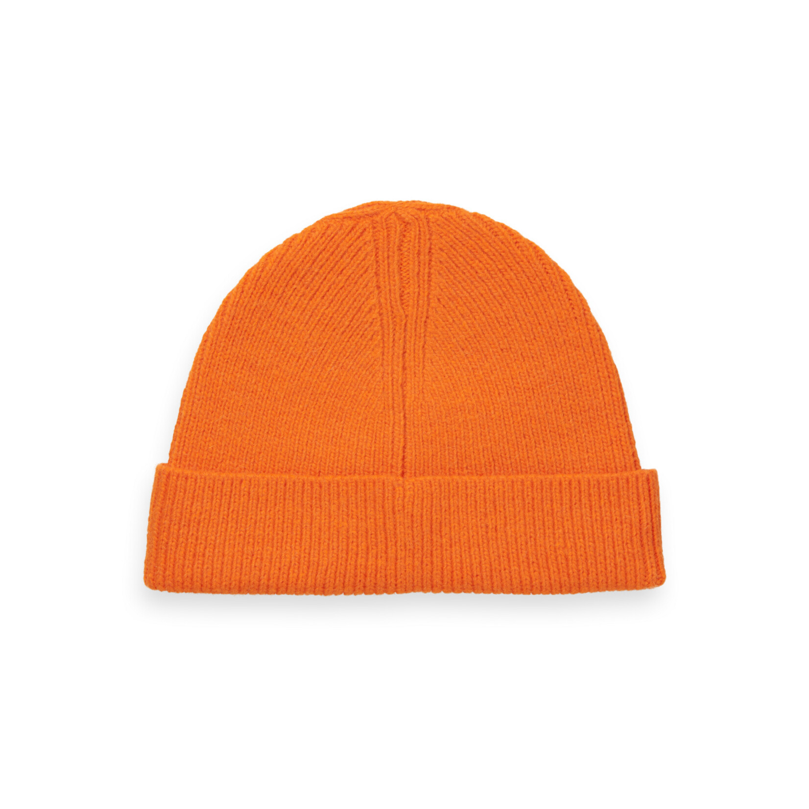 Scotch & Soda Wool-Alpaca blend rib knit beanie Siren OS