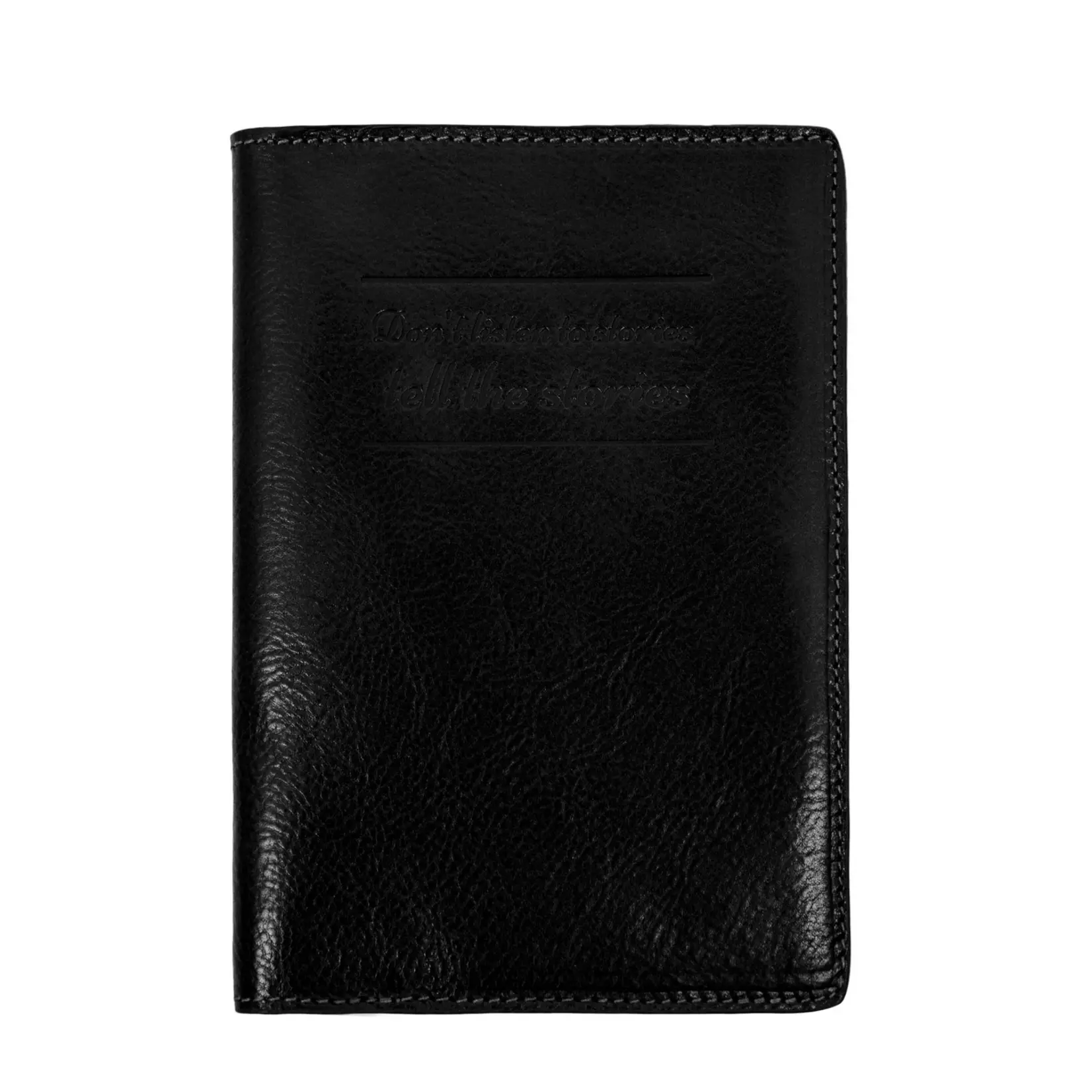 Time Resistance large/ family Leather Passport Holder - Gulliver's Travels