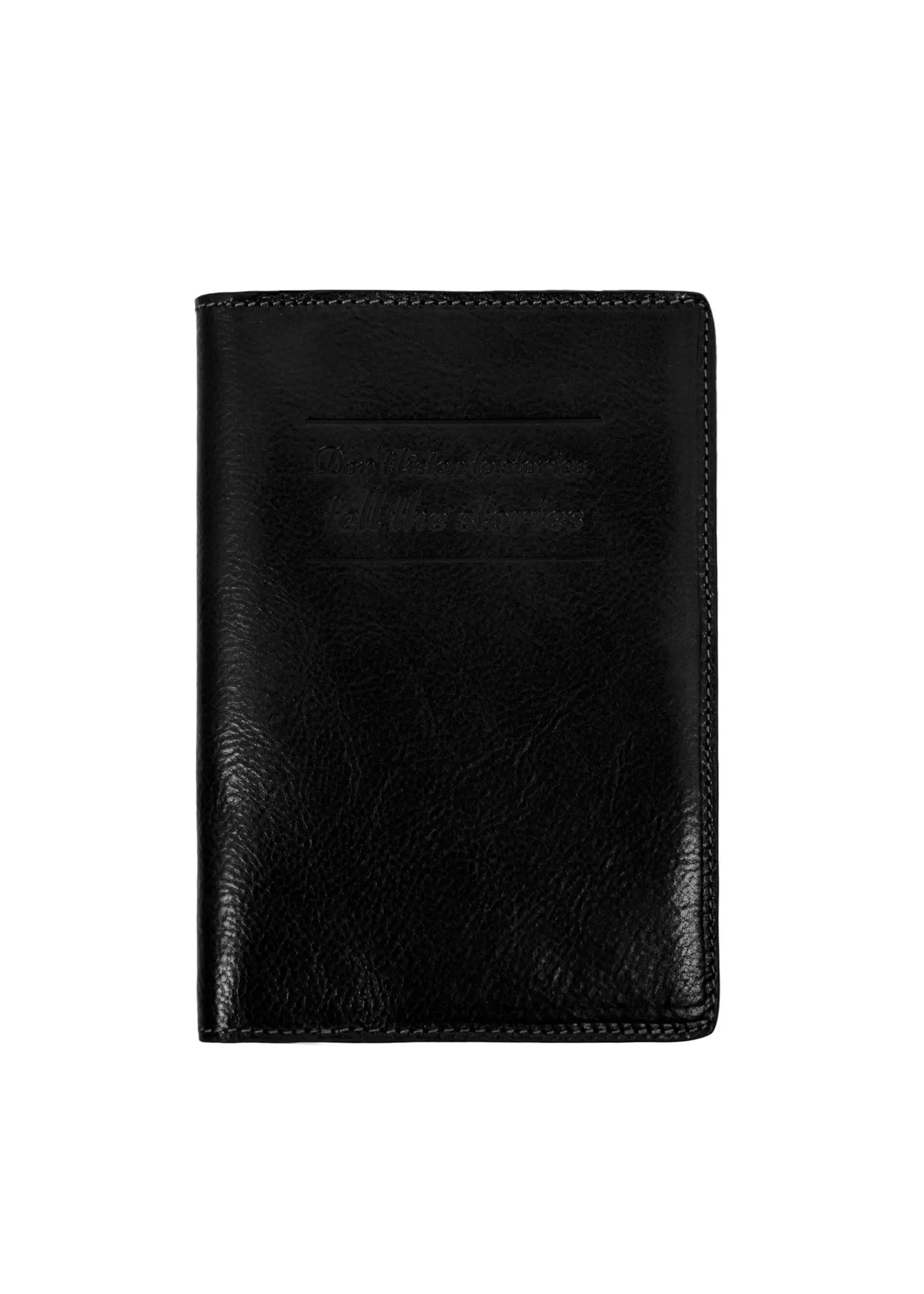 Time Resistance large/ family Leather Passport Holder - Gulliver's Travels