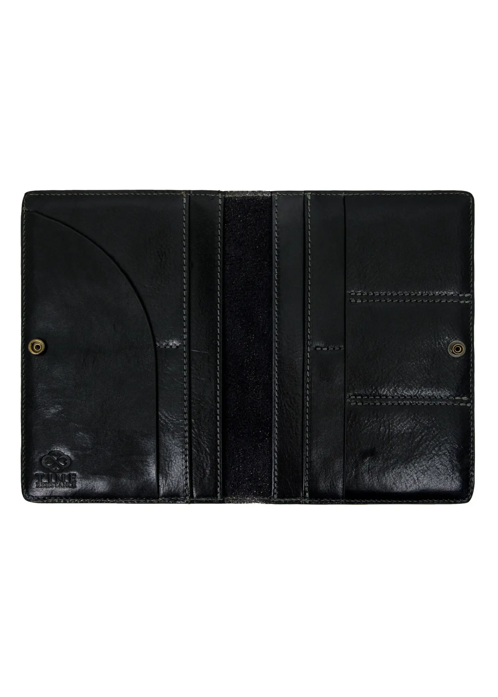 Time Resistance large/ family Leather Passport Holder - Gulliver's Travels