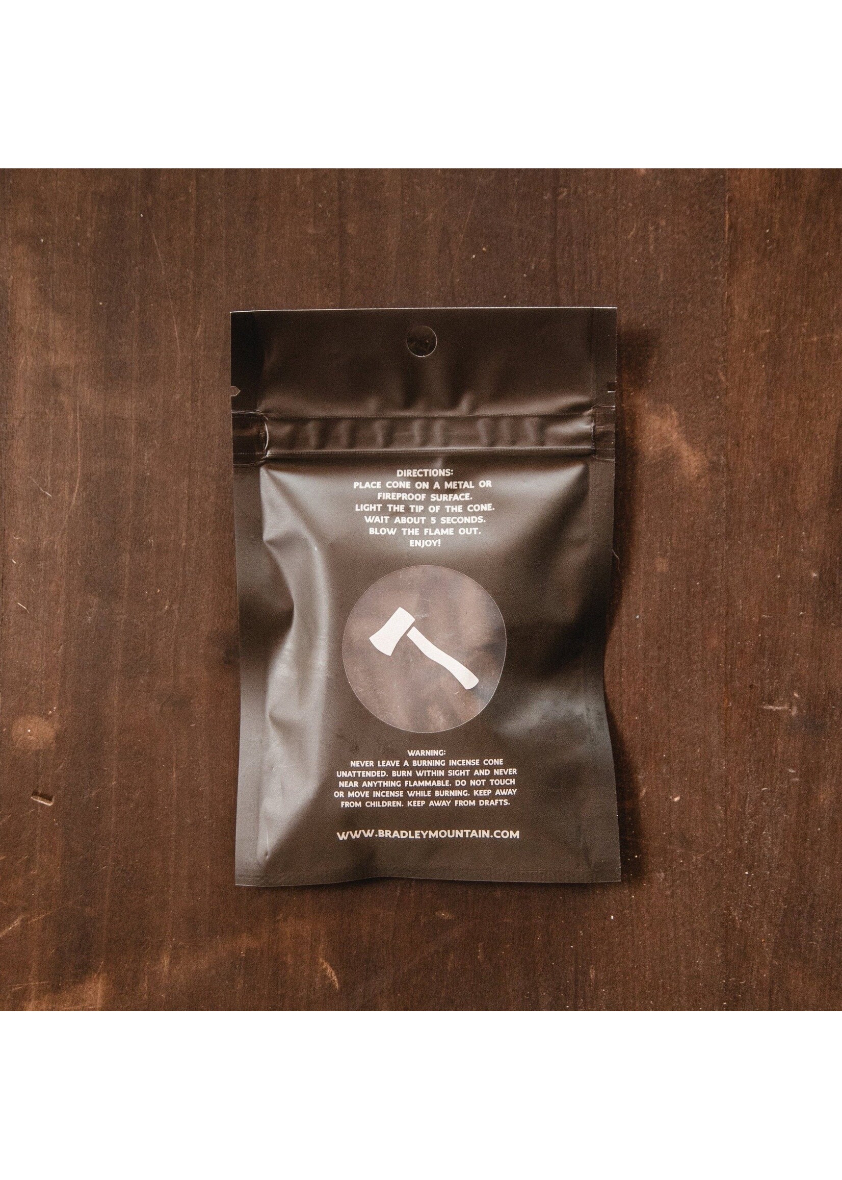 Bradley mountain Among the Pines incense cones- Bradley mountain