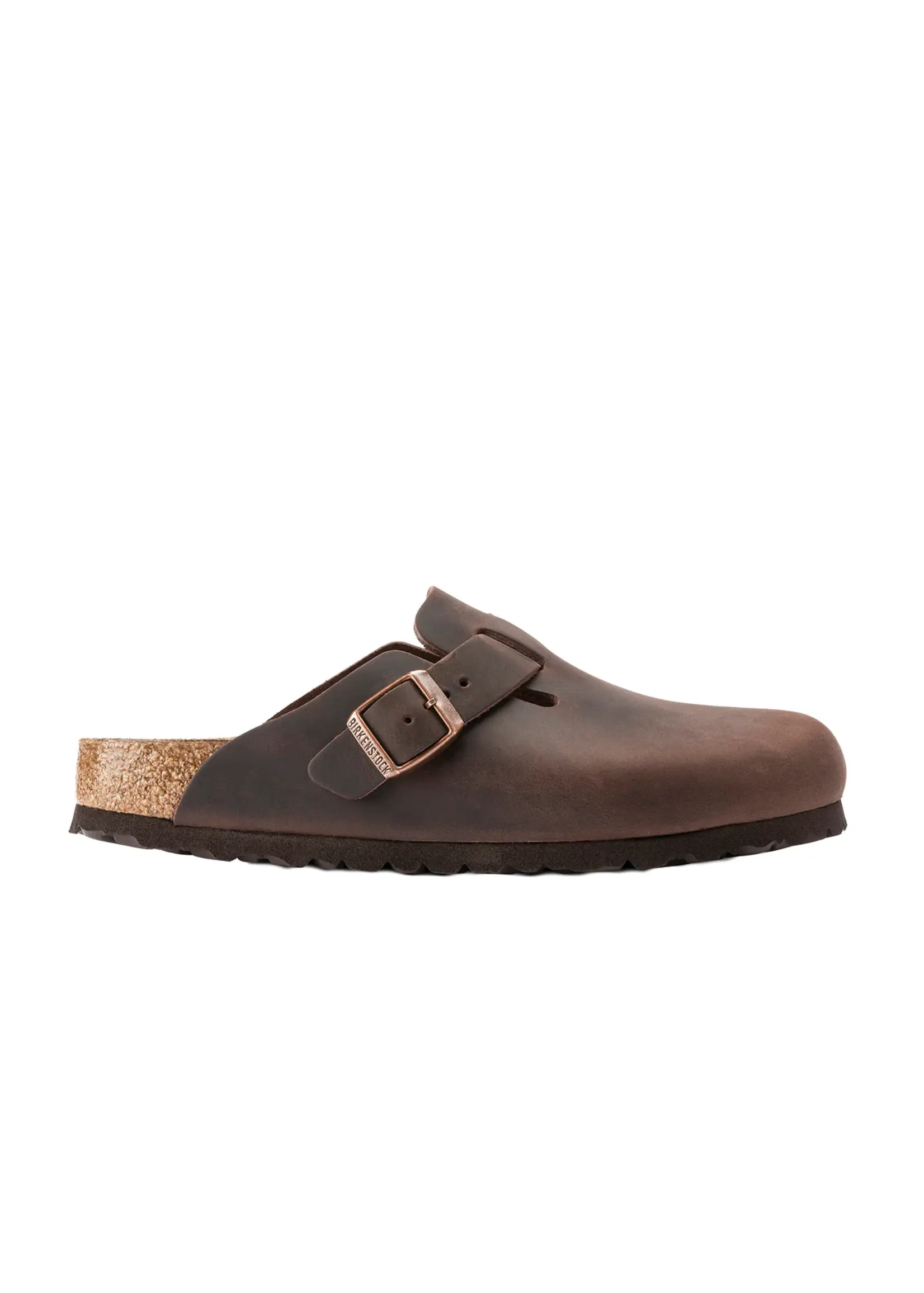 Birkenstock Boston Habana Oiled Leather Regular