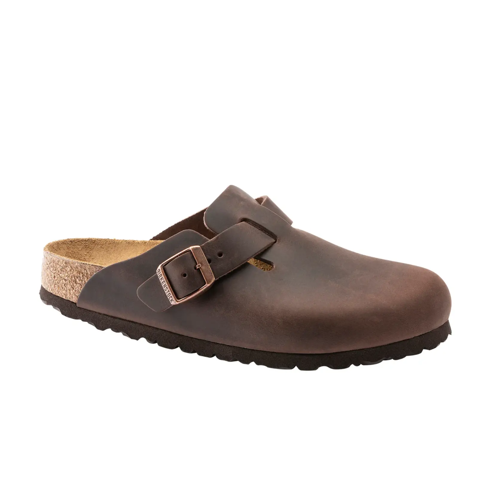 birkenstock Boston Habana Oiled Leather Regular