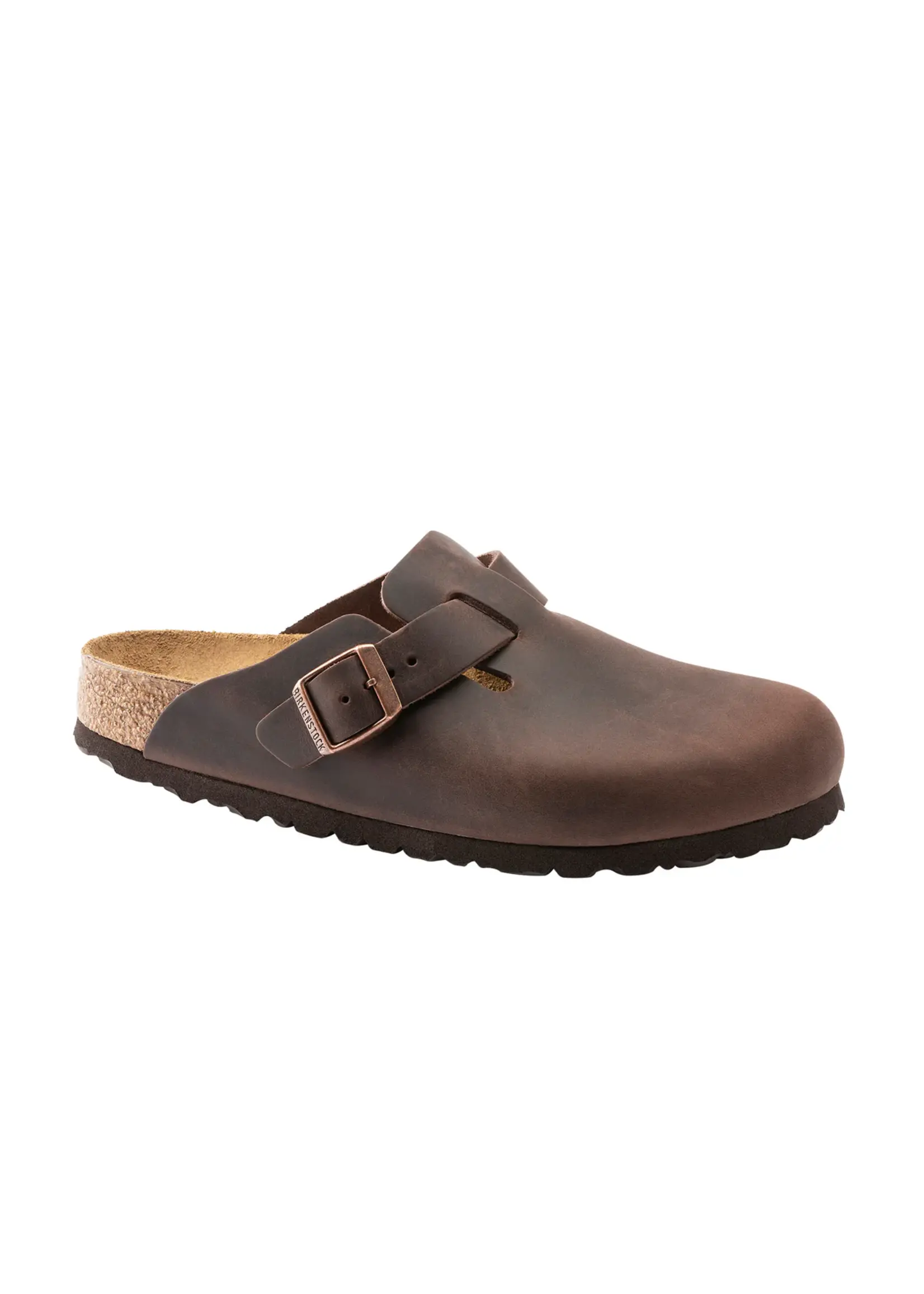 Birkenstock Boston Habana Oiled Leather Regular