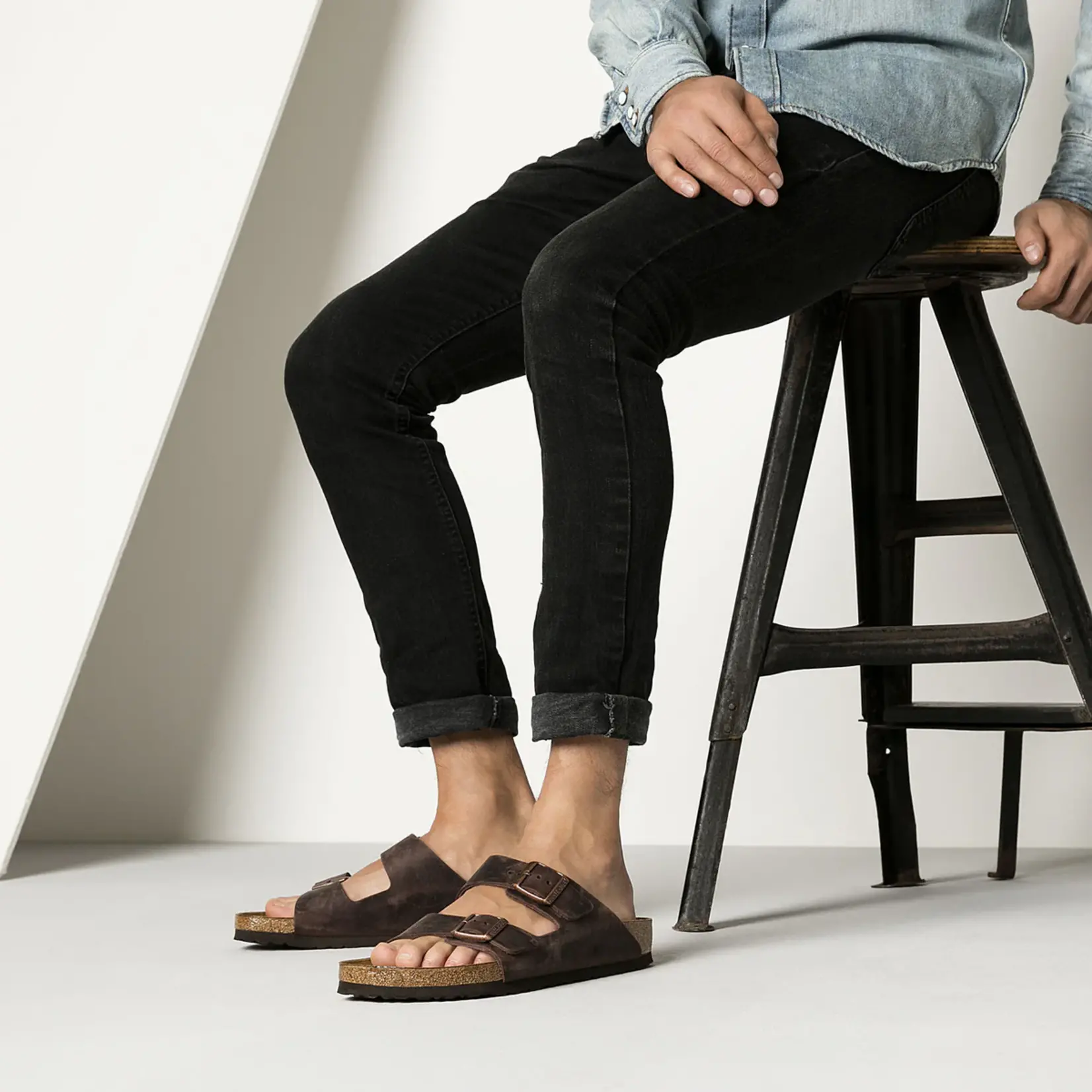 Birkenstock Birkenstock Arizona Habana Oiled Leather Regular