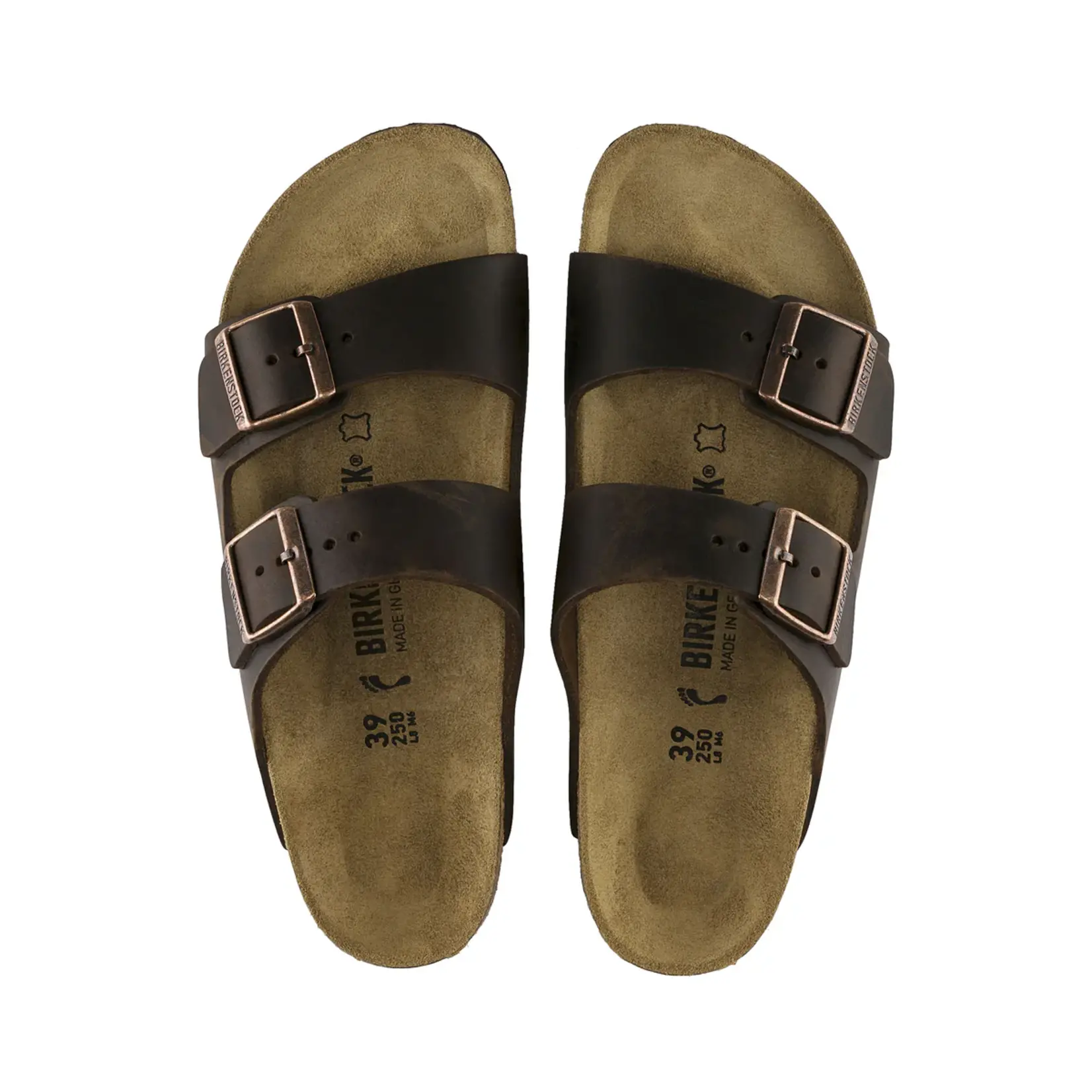 Birkenstock Birkenstock Arizona Habana Oiled Leather Regular